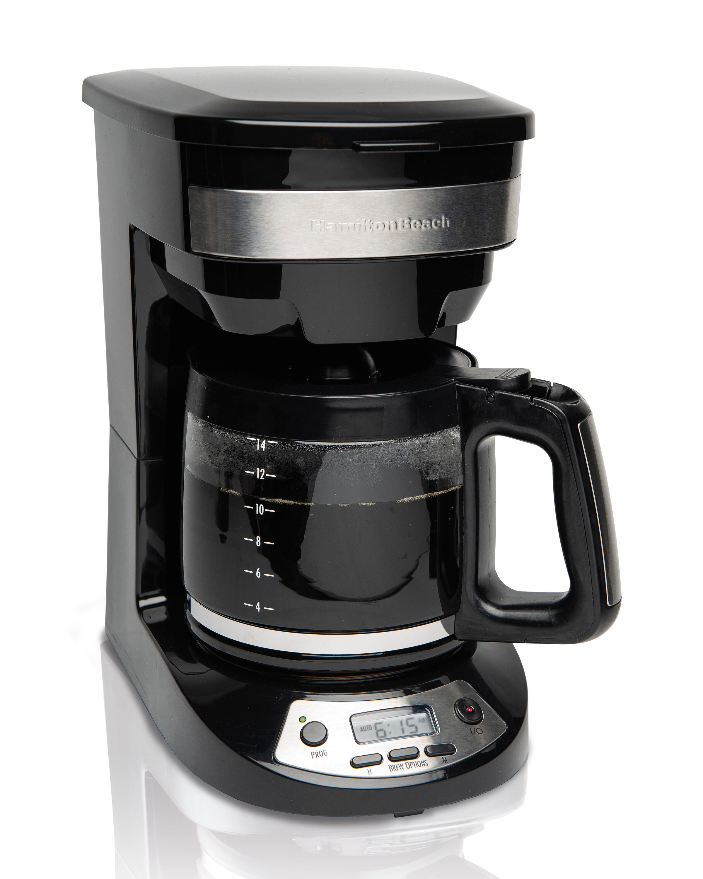 Hamilton Beach 46295C 12 -Cup Programmable Drip coffee maker with Automatic Shut-Off ( Black )