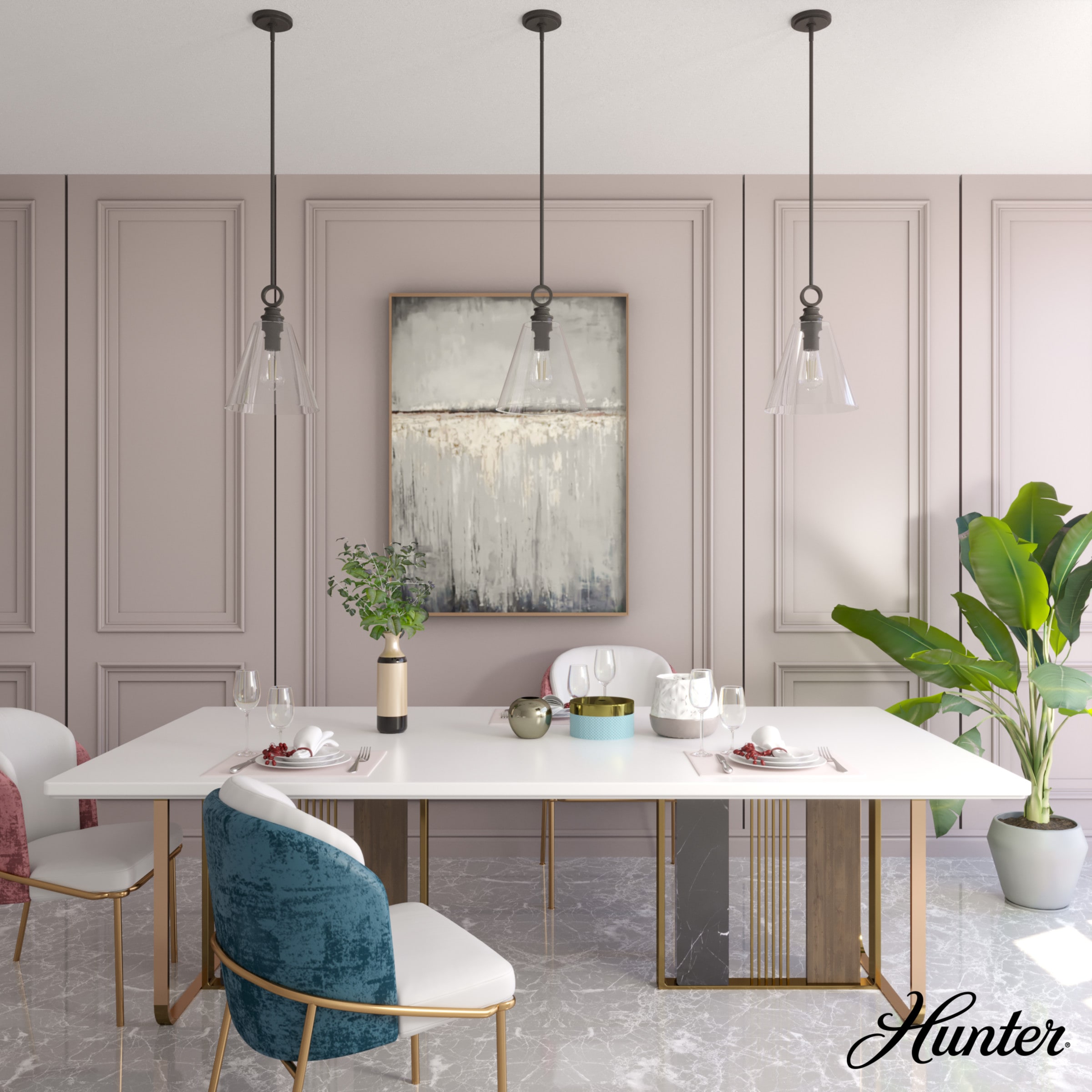 Hunter 19439 Pendant-Lights - View #2