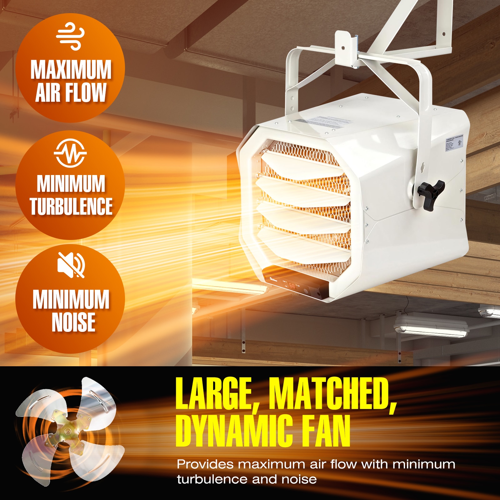 Dr. Infrared Heater DR-910F Wall-Heaters-Electric - View #4