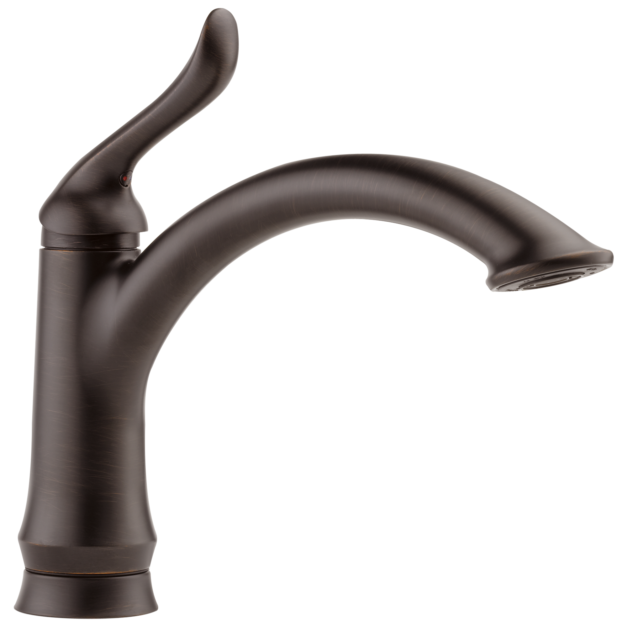 Delta 1353-RB-DST Linden Venetian Bronze Single Handle Deck-mount Kitchen Faucet ( Deck Plate Included )