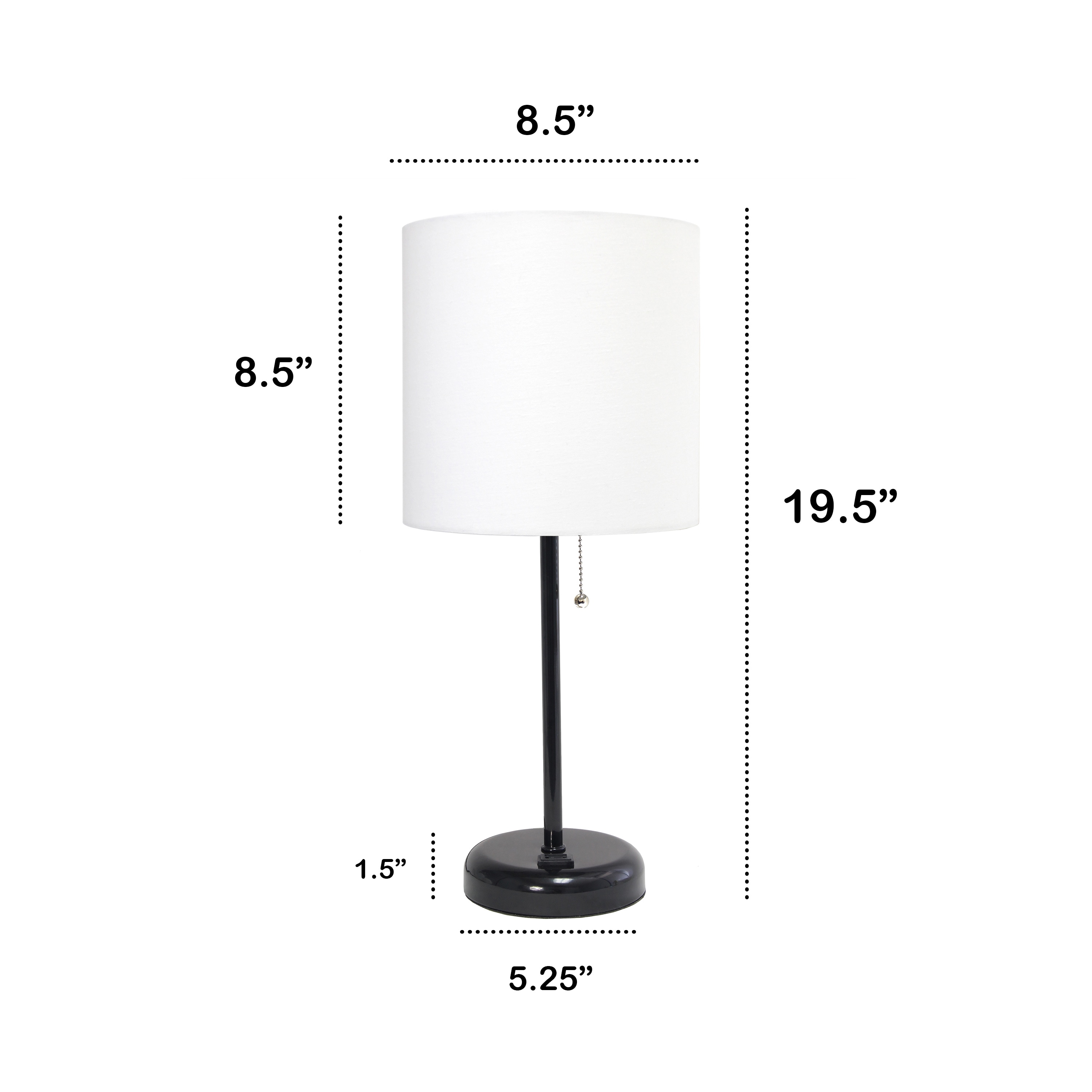 Creekwood Home CWT-2008-BA-2PK Table-Lamps - View #3