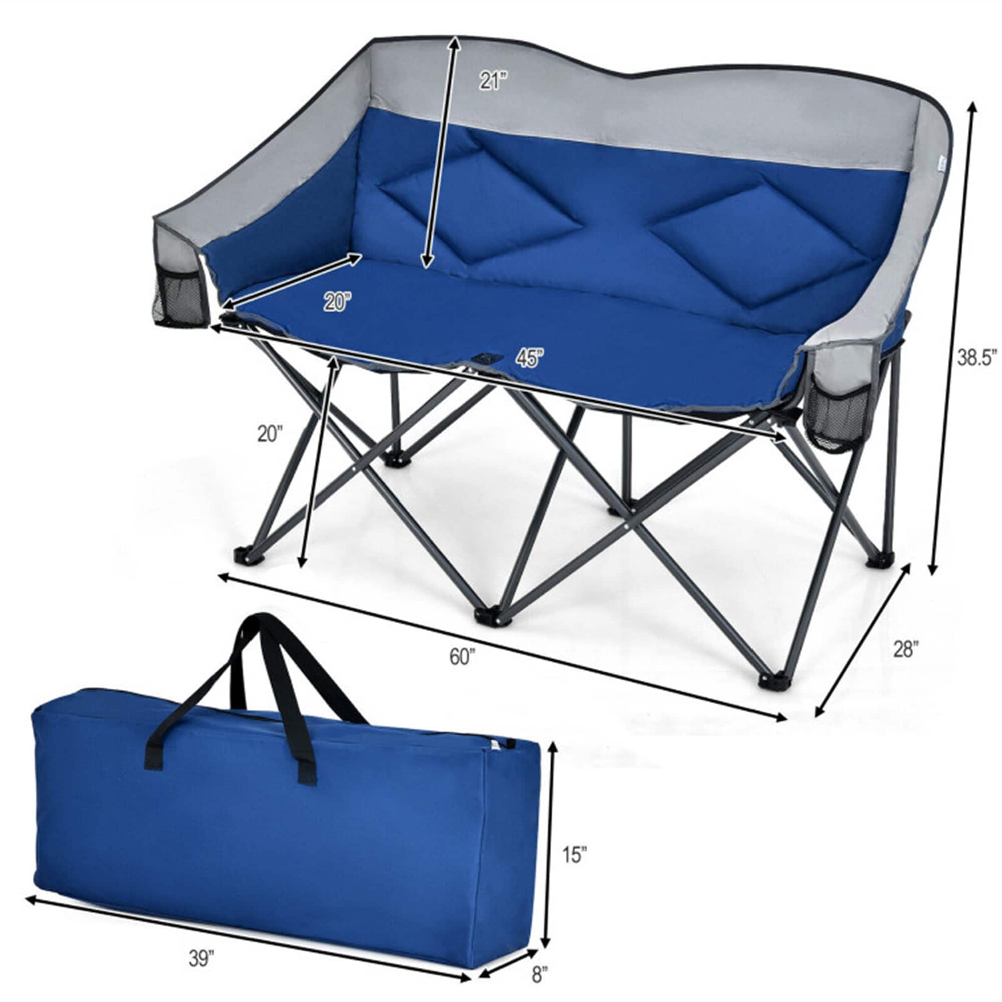 BABOOM BOM-70772BL-CO Beach-Camping-Chairs - View #5