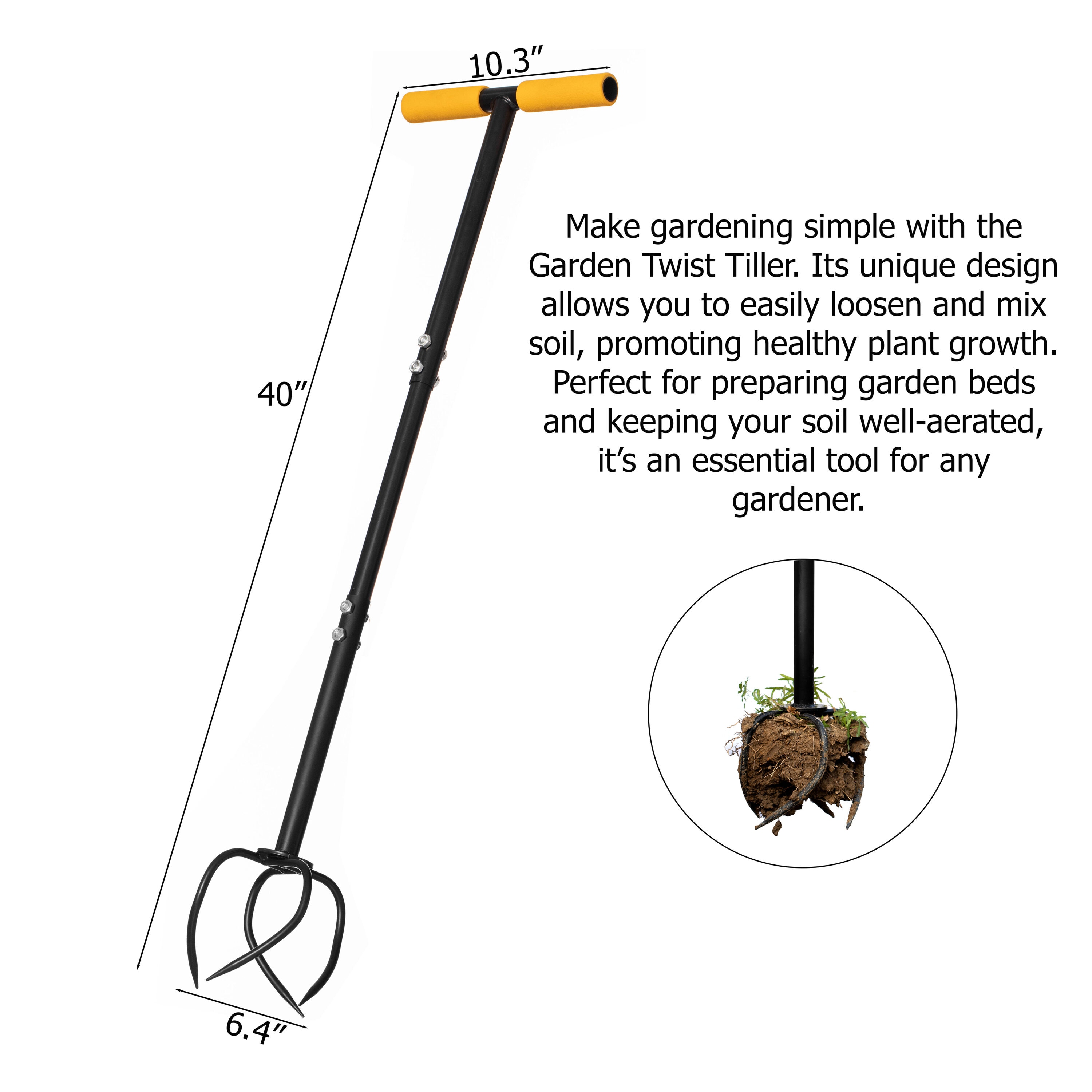 Gardenised QI004782 Spiker-Aerator - View #5