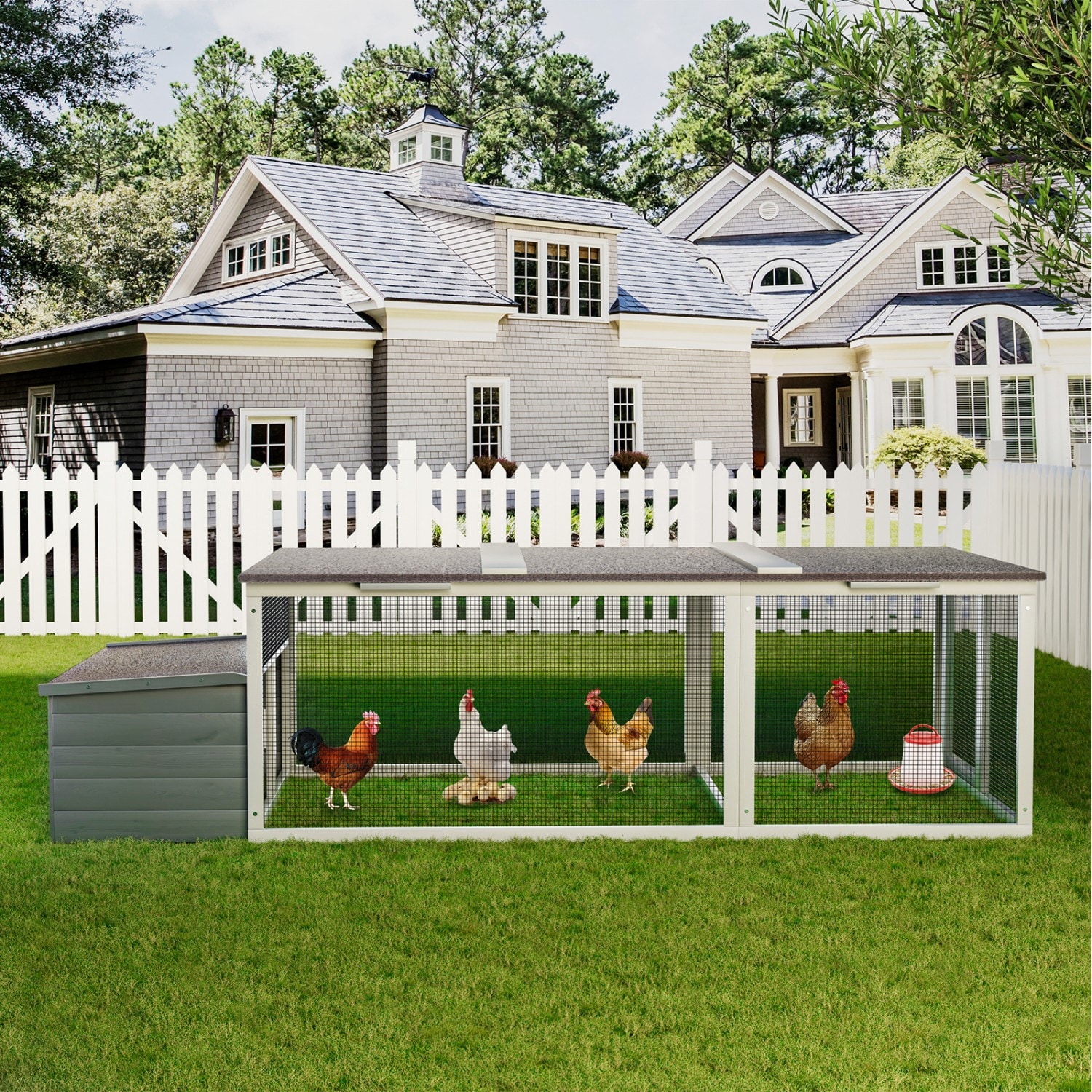 Mondawe MO-OU31679 Chicken-Coops-Rabbit-Hutches - View #6
