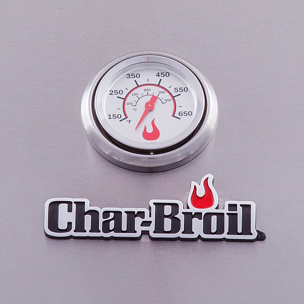 Char Broil Commercial Stainless Black 3 Burner Liquid Propane