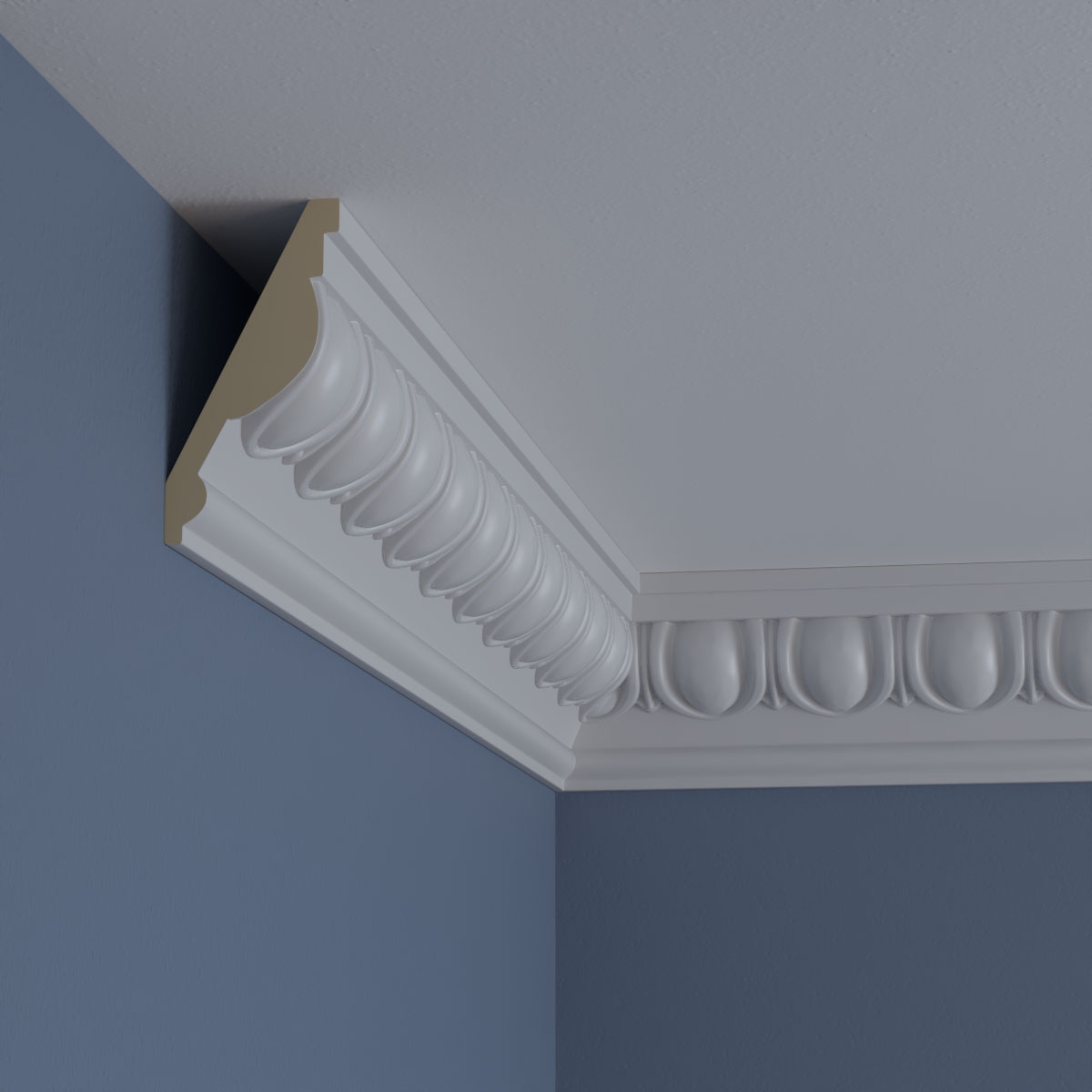 Ekena Millwork MLD04X02X05EG-CASE-2 Crown-Moulding - View #10