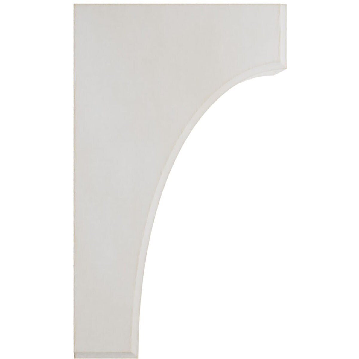 Ekena Millwork BKTWD04X06X10CVWH Exterior-Brackets-Braces - View #3