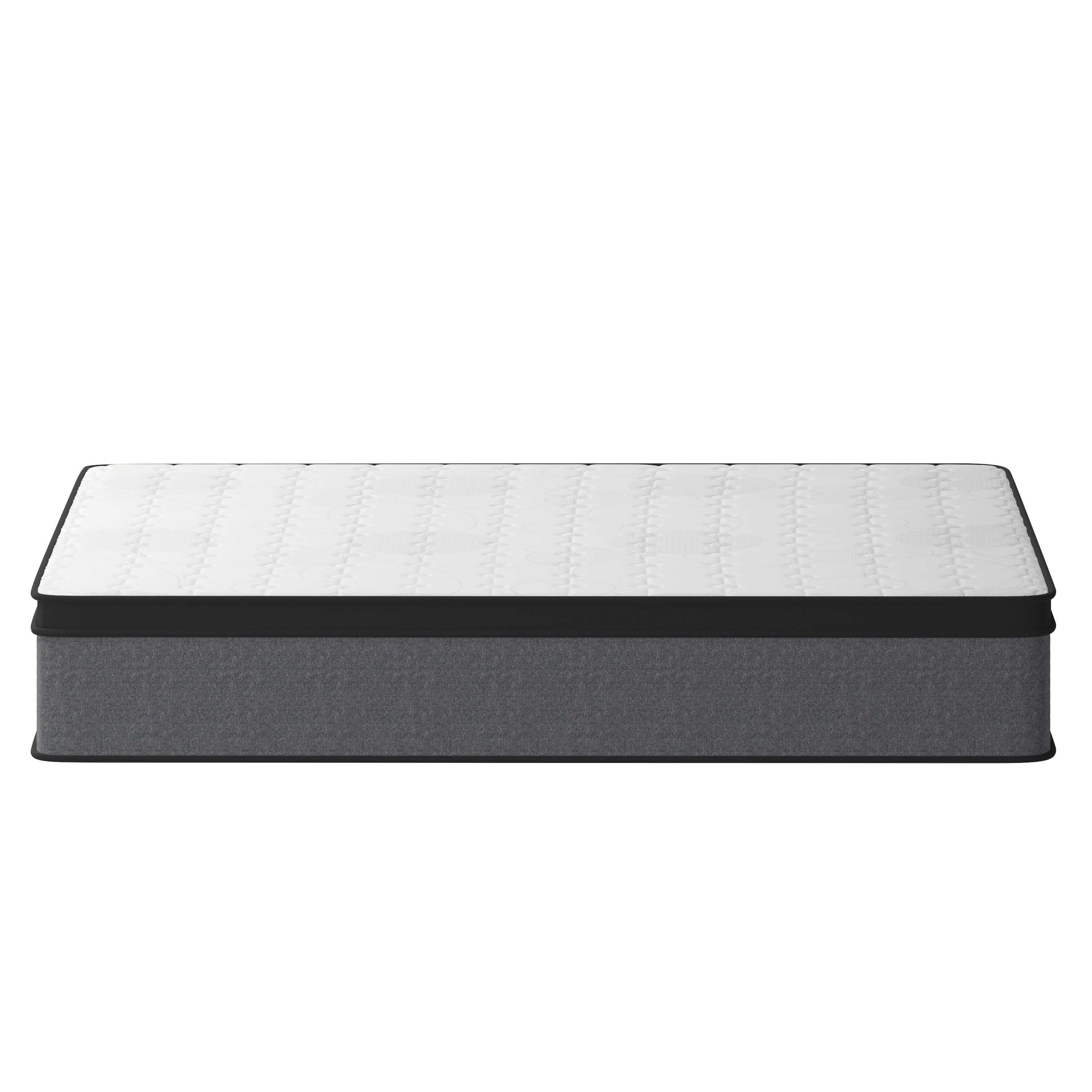 Capri King Gray Eurotop Innerspring Adjustable Bed Mattress