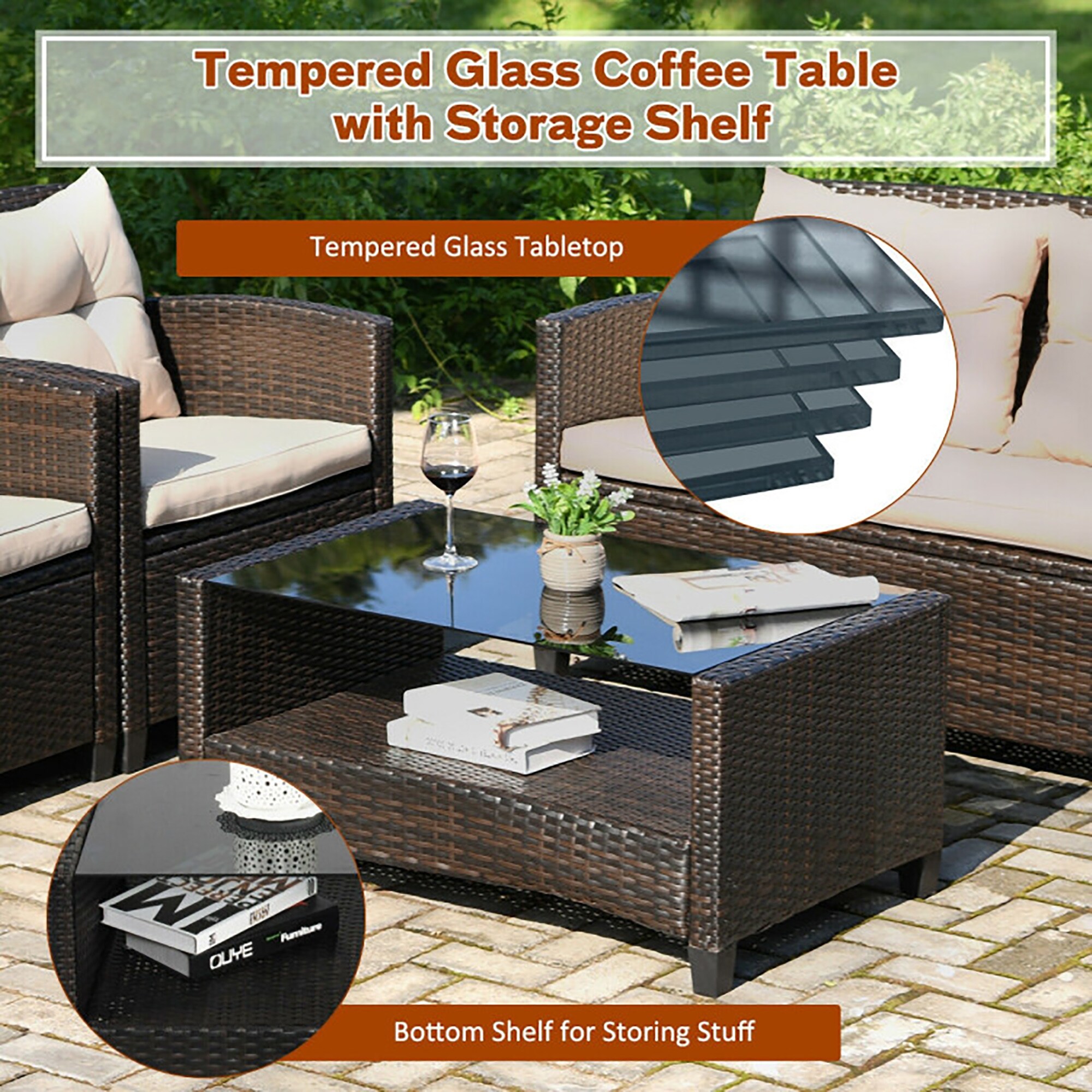 CASAINC CA-06CWE5 Patio-Conversation-Sets - View #7