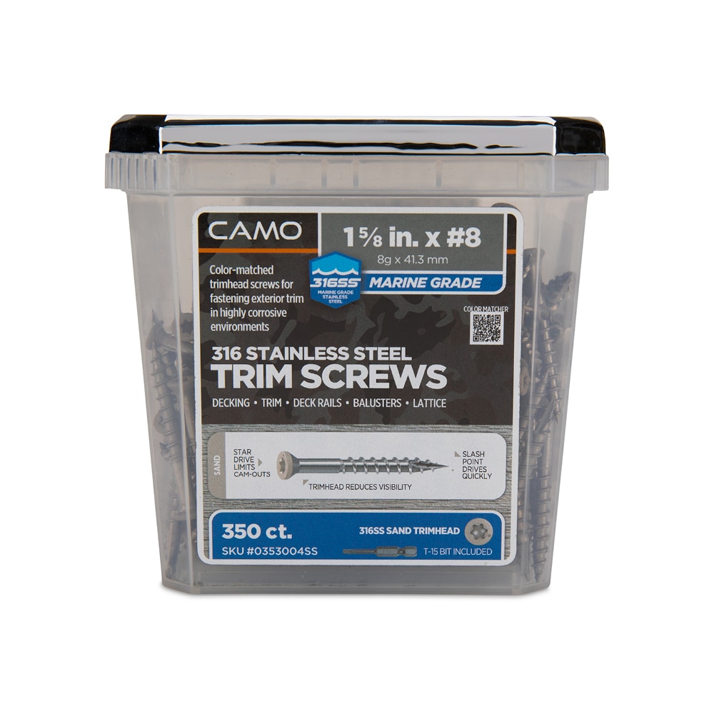 CAMO 0353004SS Wood-Screws - View #11