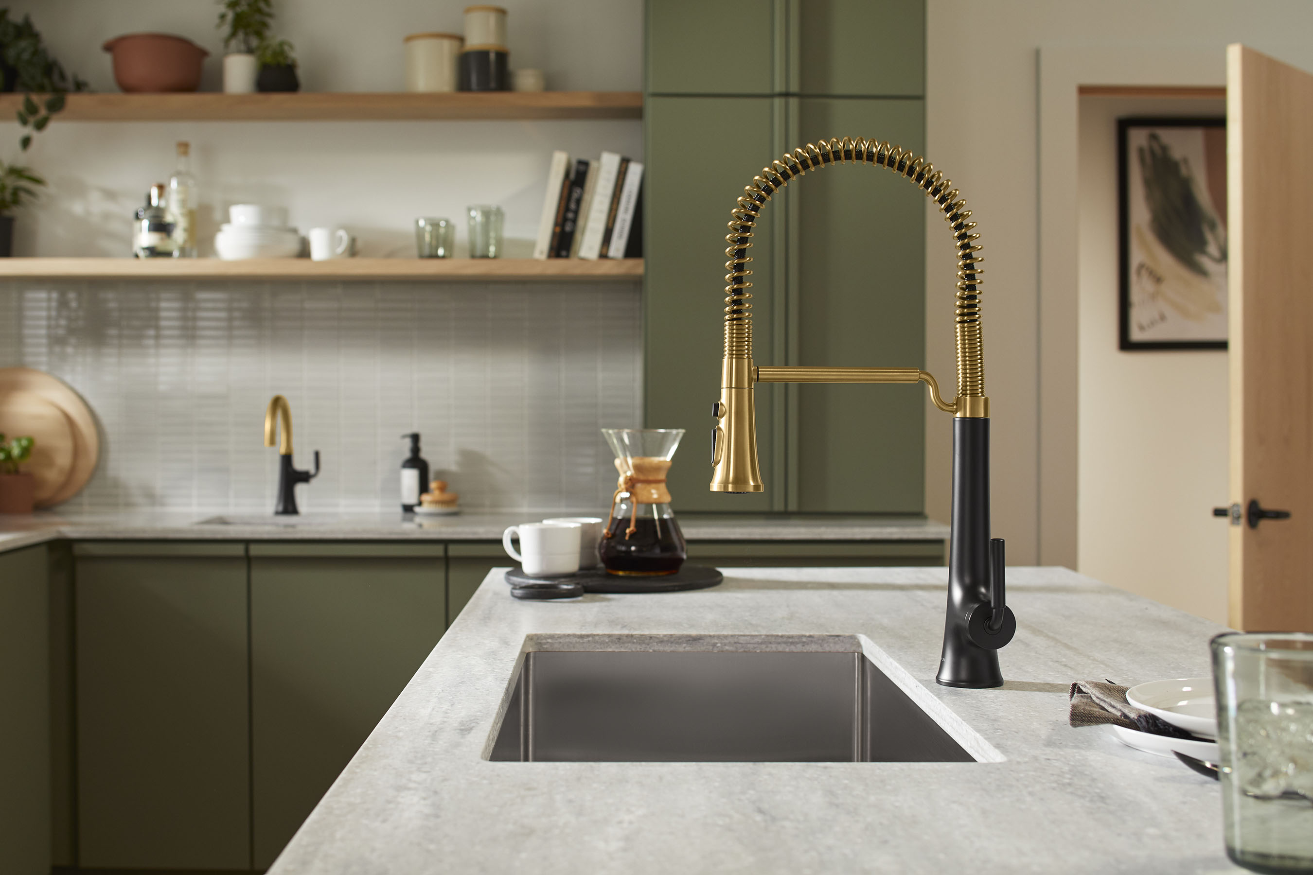 KOHLER 23765-BMB Kitchen-Faucets - View #5