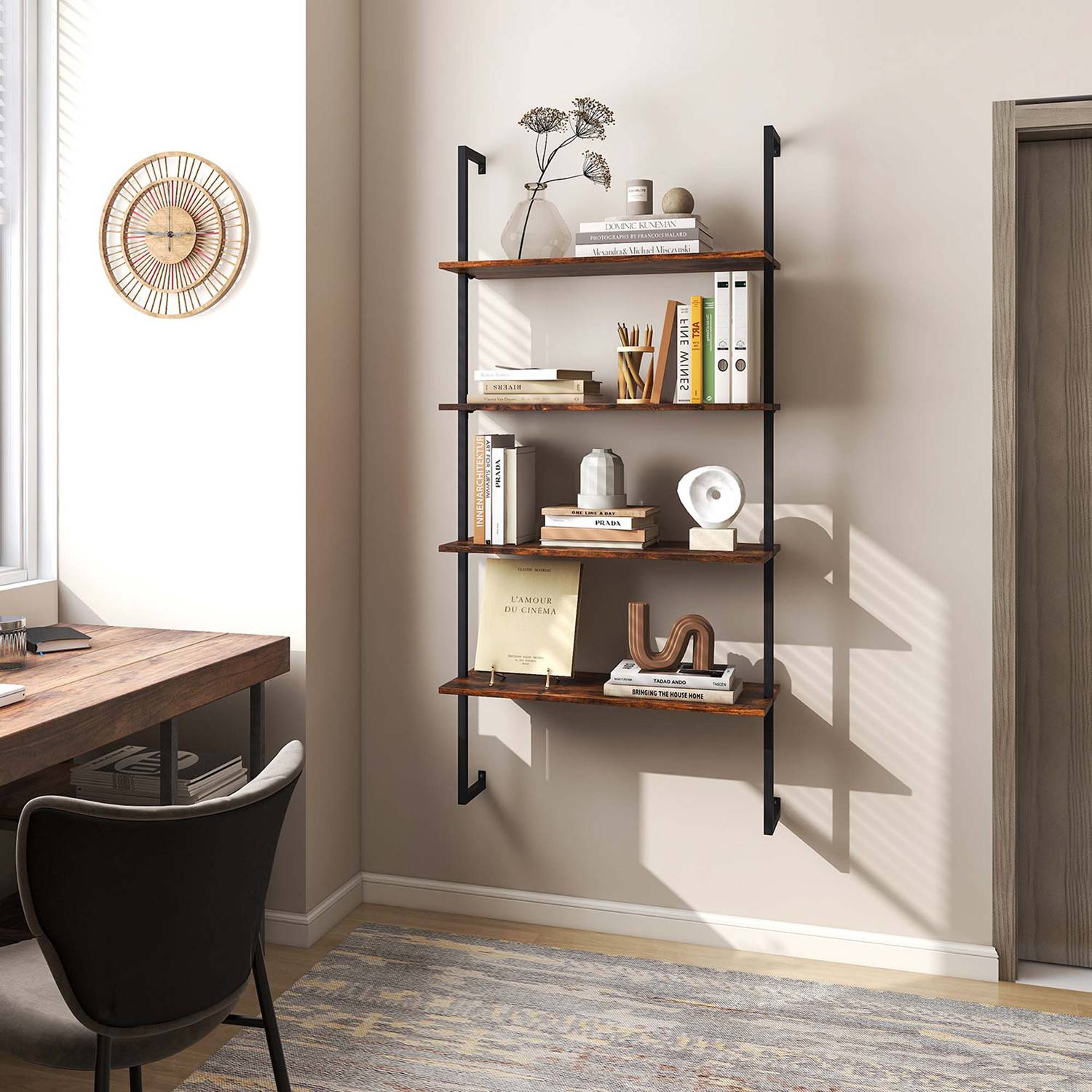 Costway CSHY003365 bookcases - View #2