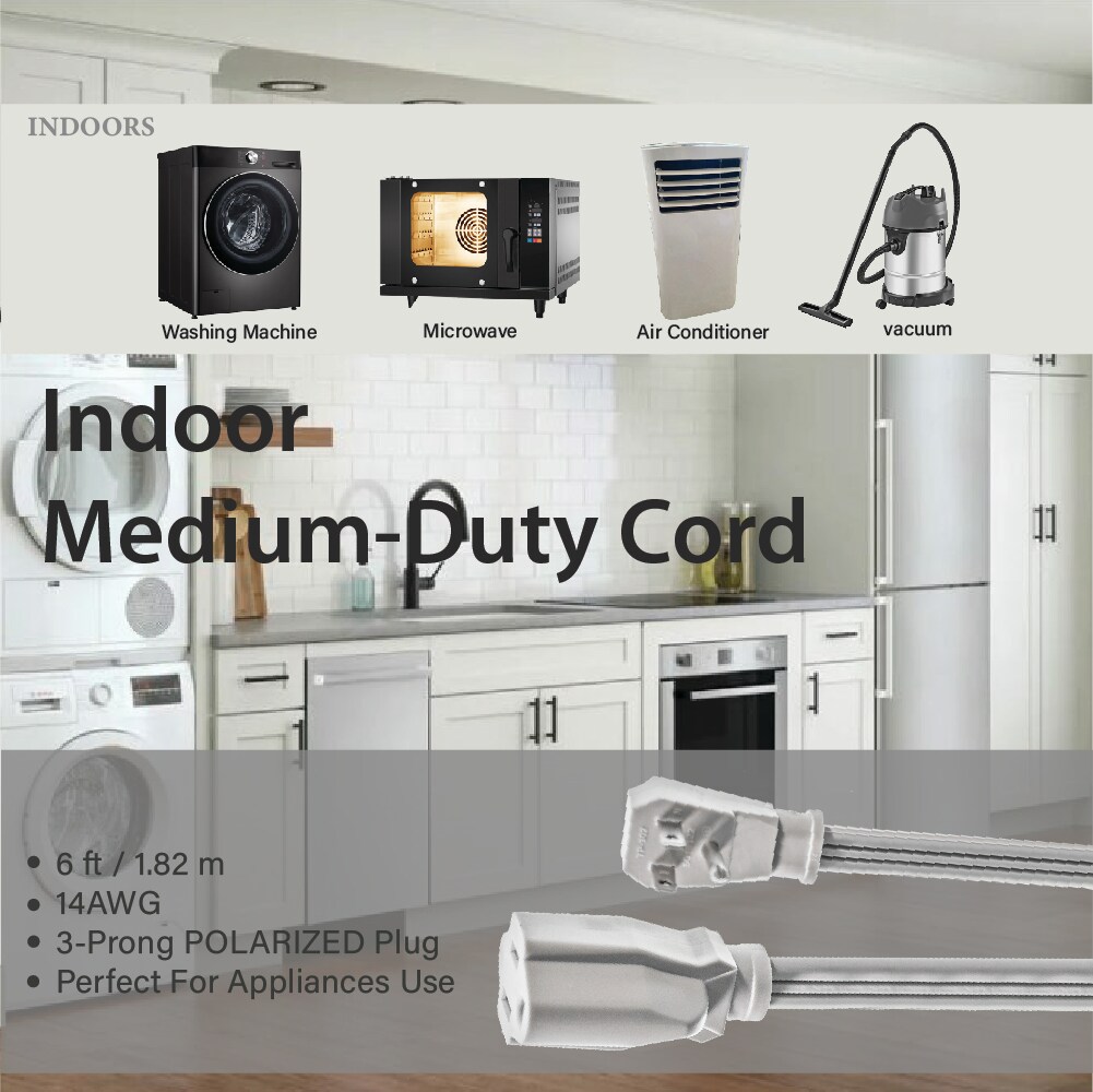 Utilitech Pro 0082 Appliance-Power-Cords - View #4