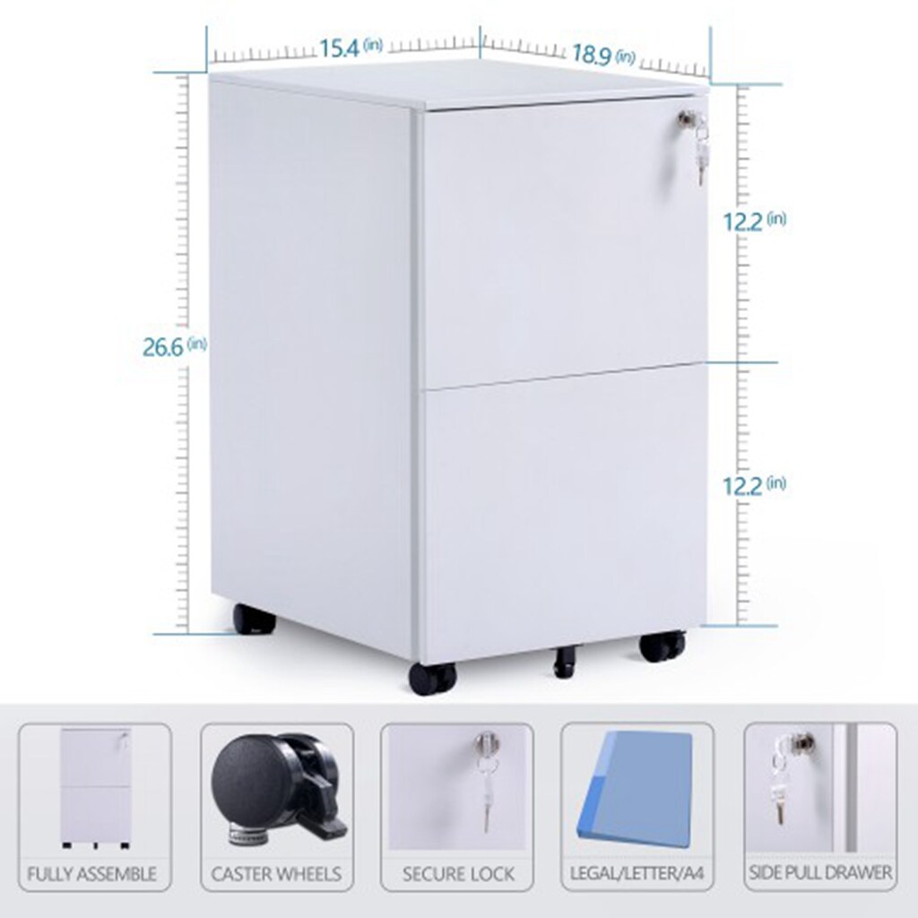 CASAINC SSWF192509AAK Filing-Cabinets - View #6