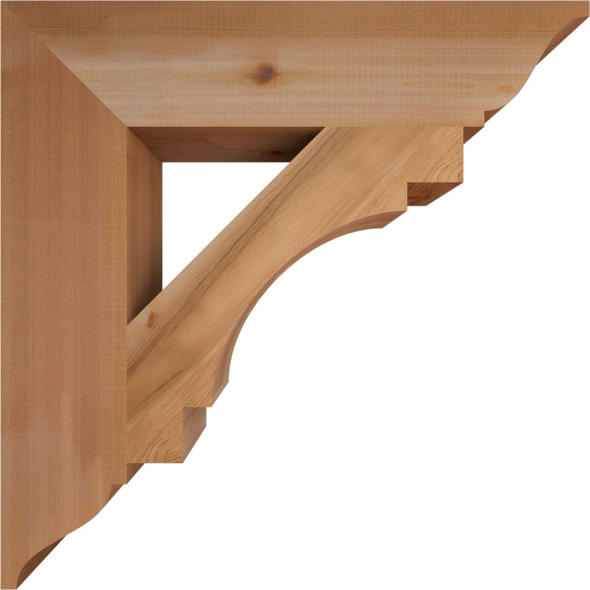 Ekena Millwork BKT06X28X28MRC01SWR Exterior-Brackets-Braces - View #3