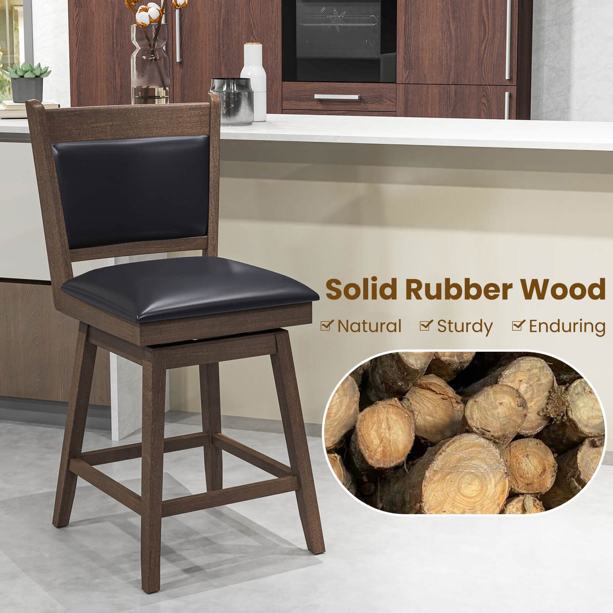 Costway HCST04622 stools - View #6