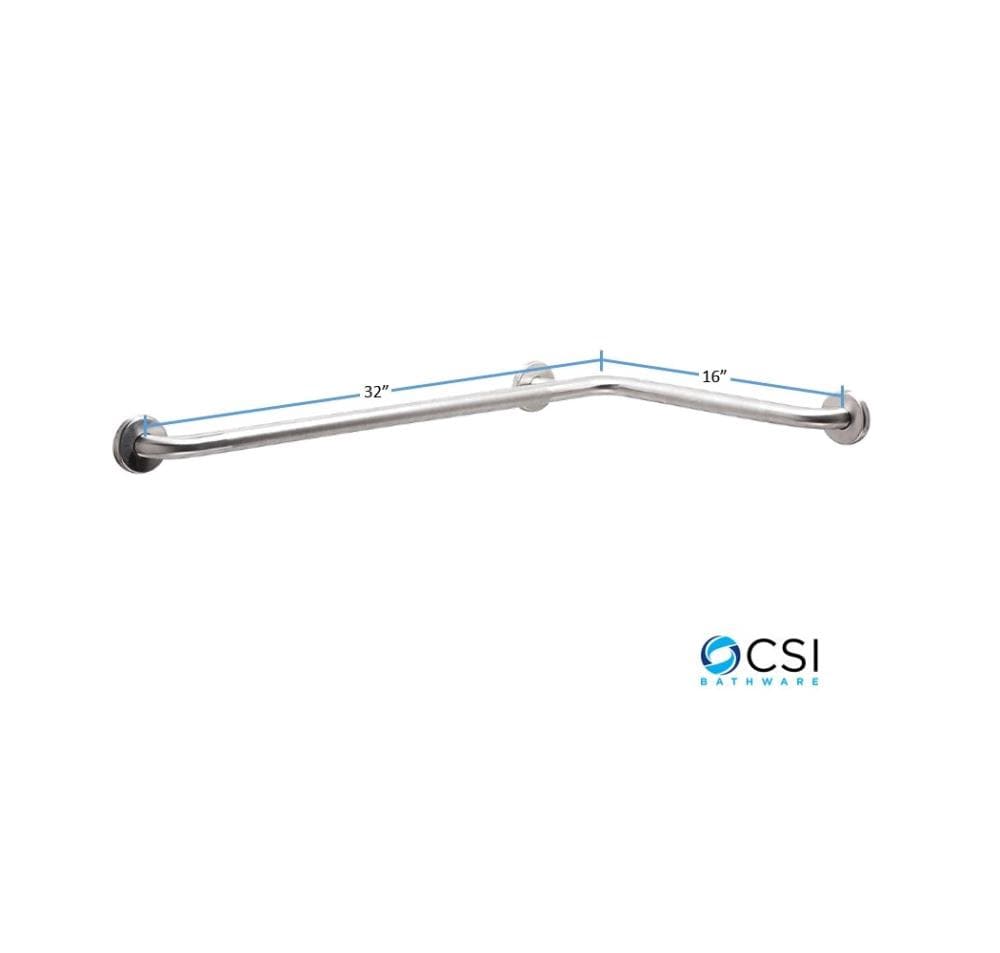 CSI Bathware BAR-HA1632-TW-125-PN Grab-Bars - View #3