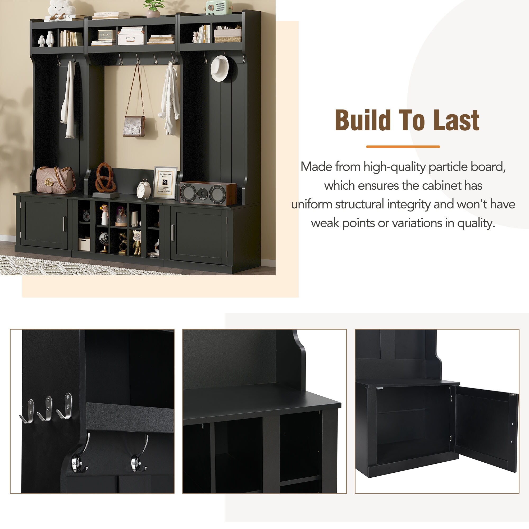 Bybafun YA2500172 Hall-Trees - View #13