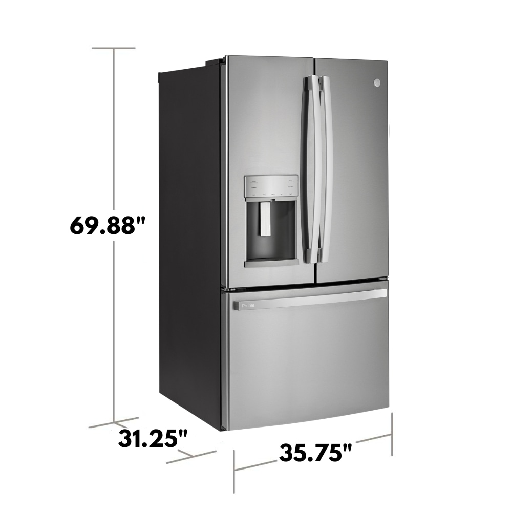 GE PYD22KYNFS French-Door-Refrigerators - View #20
