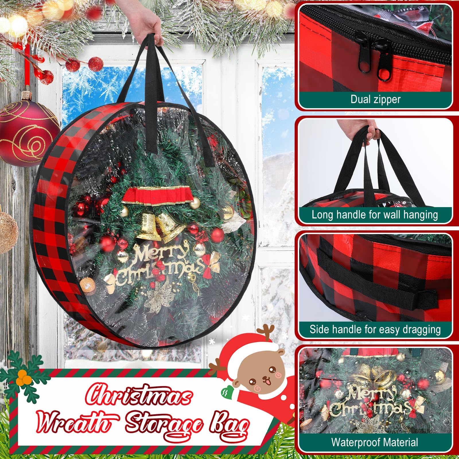 Etokfoks LET1215S02 Wreath-Storage - View #3