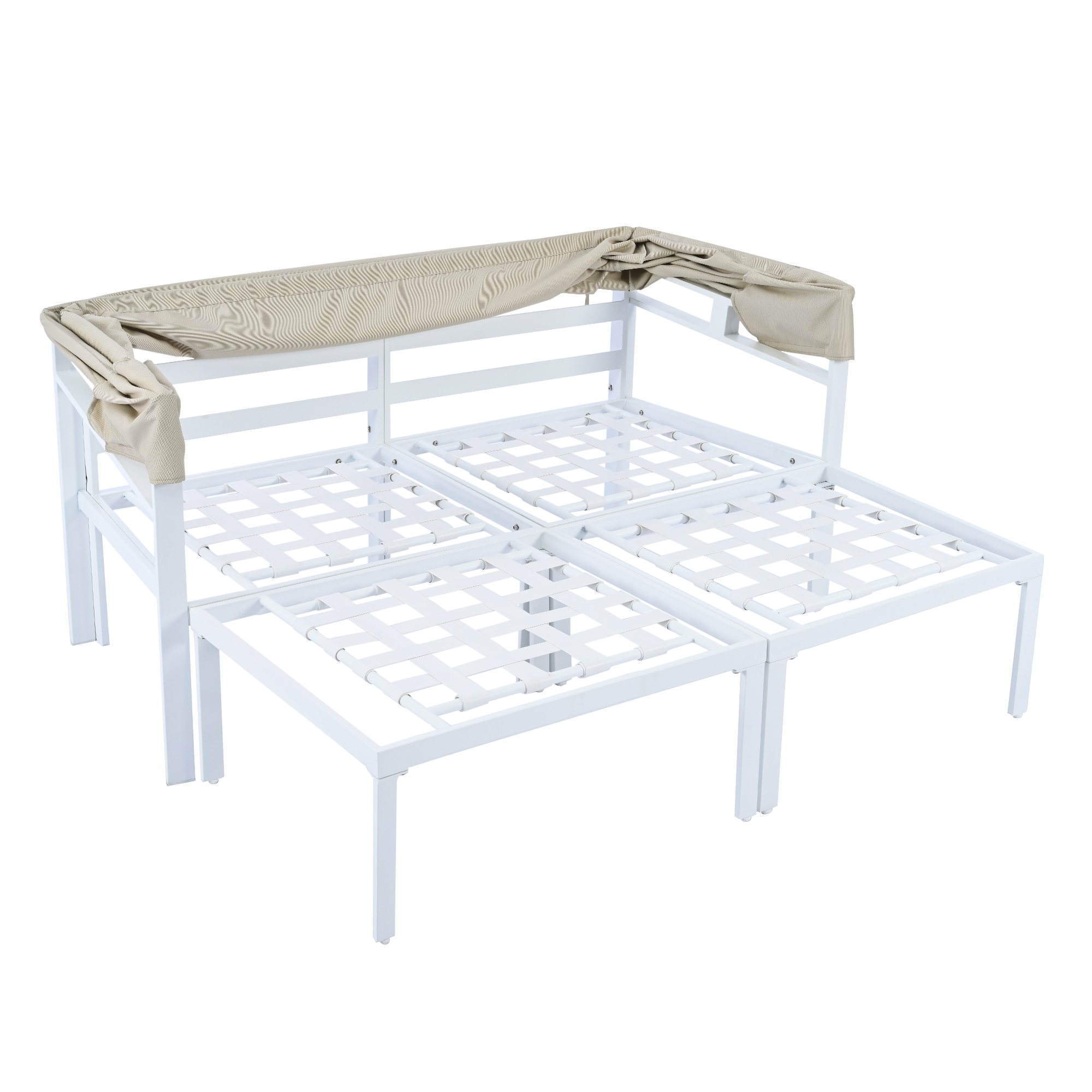 Direct Wicker DWL-25AAA-BE Patio-Sofas-Daybeds - View #9
