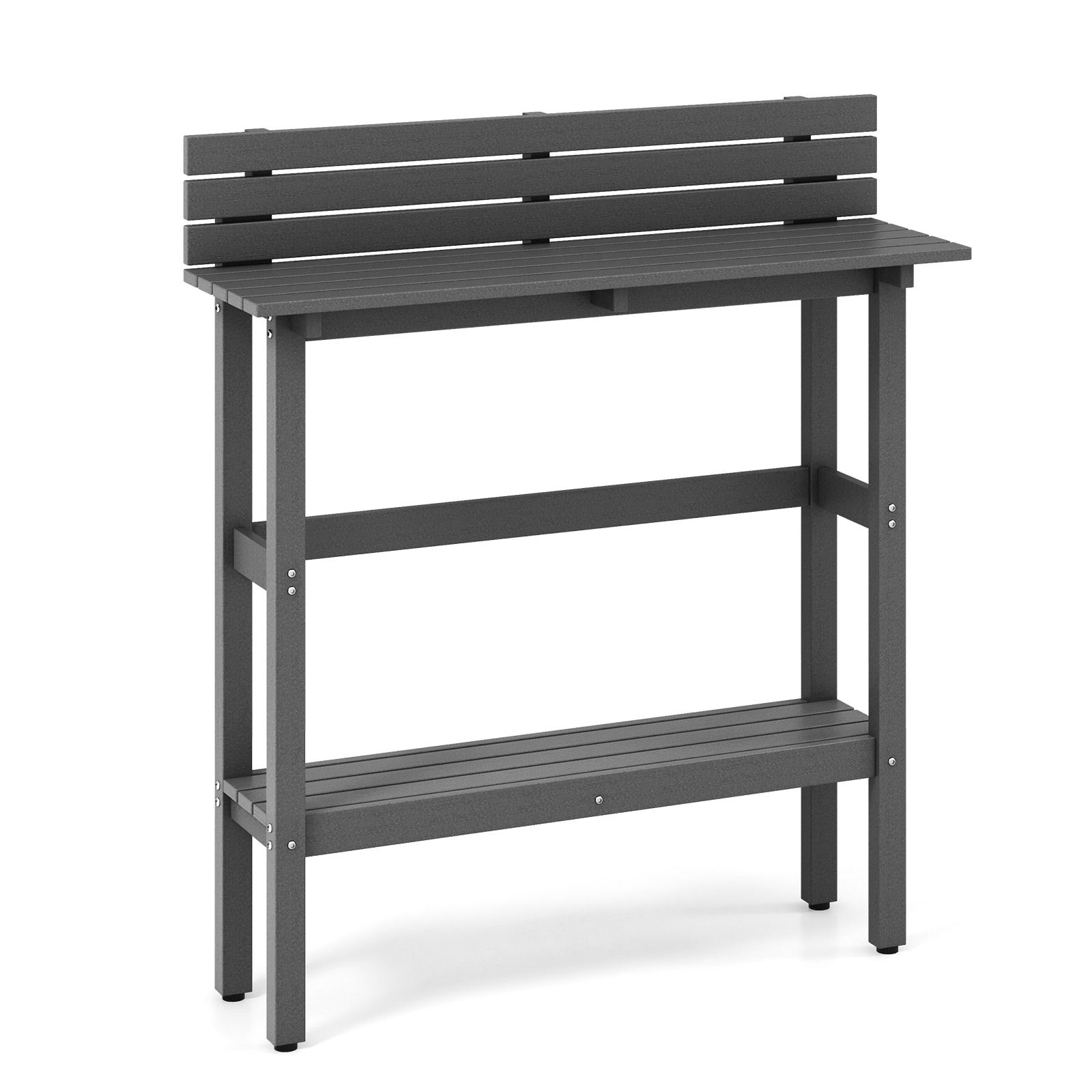 Forclover HYFW-T427GR Pub Height Table Rectangle N Bar height Table 15.5-in W x 48-in L