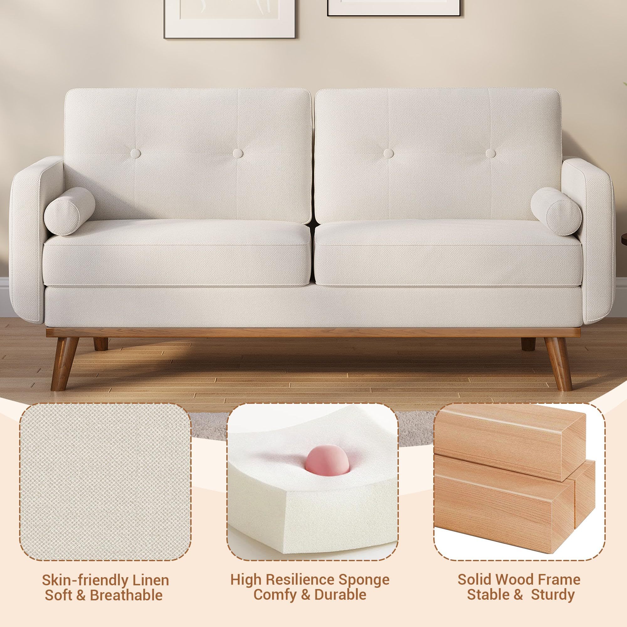 Qeetex PHO-34N6GREG-KLN Sofas-Loveseats - View #7