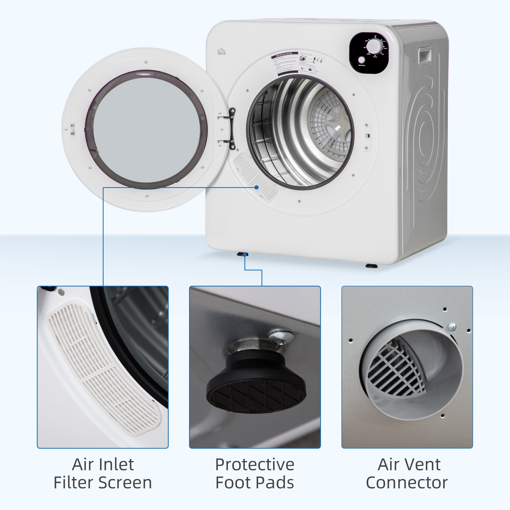 HomCom 853-025 Elec-Dry - View #8