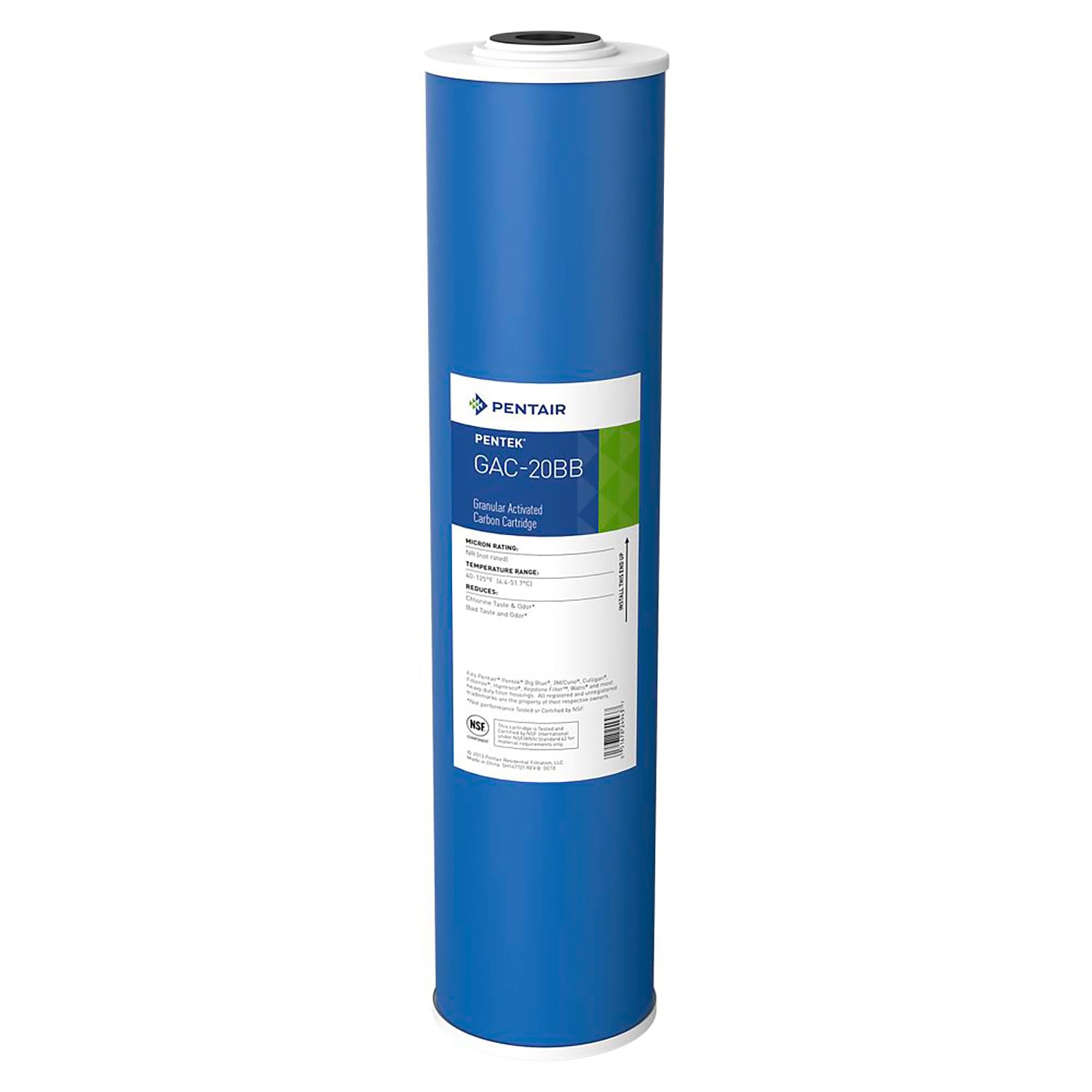 Pentair Pentek Carbon Block Whole House Replacement Filter - Sediment ...