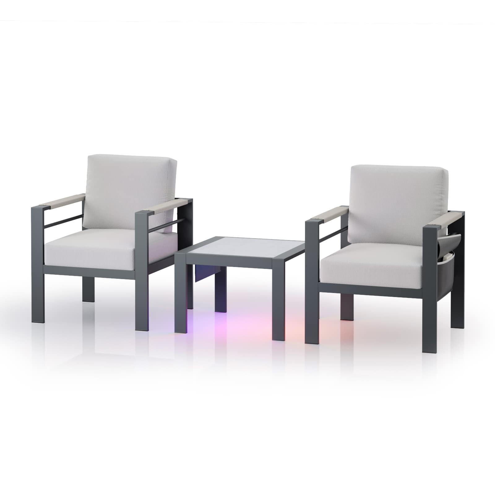 Bestier LOW-O300260C-ALMB Patio-Tables - View #4