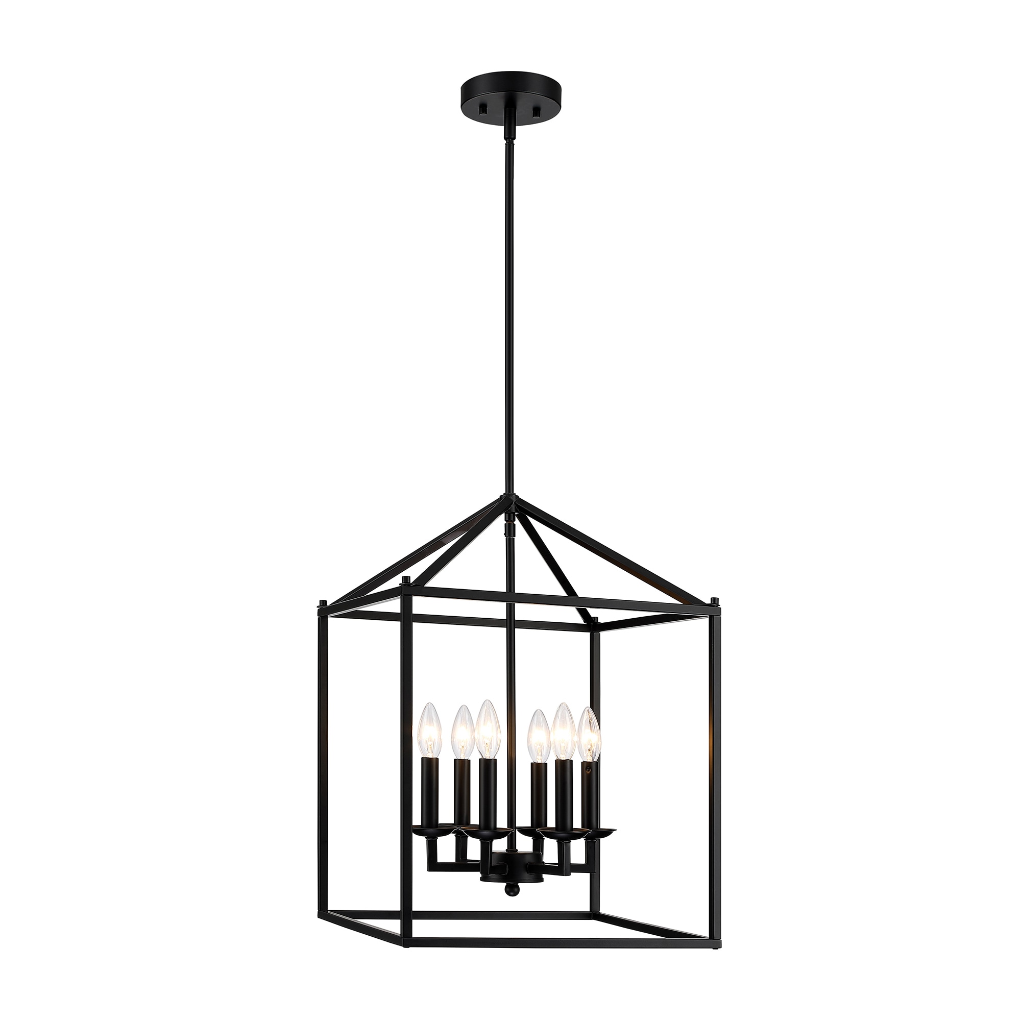 FAYMART LIGHTING FL50486-BK Pendant-Lights - View #4