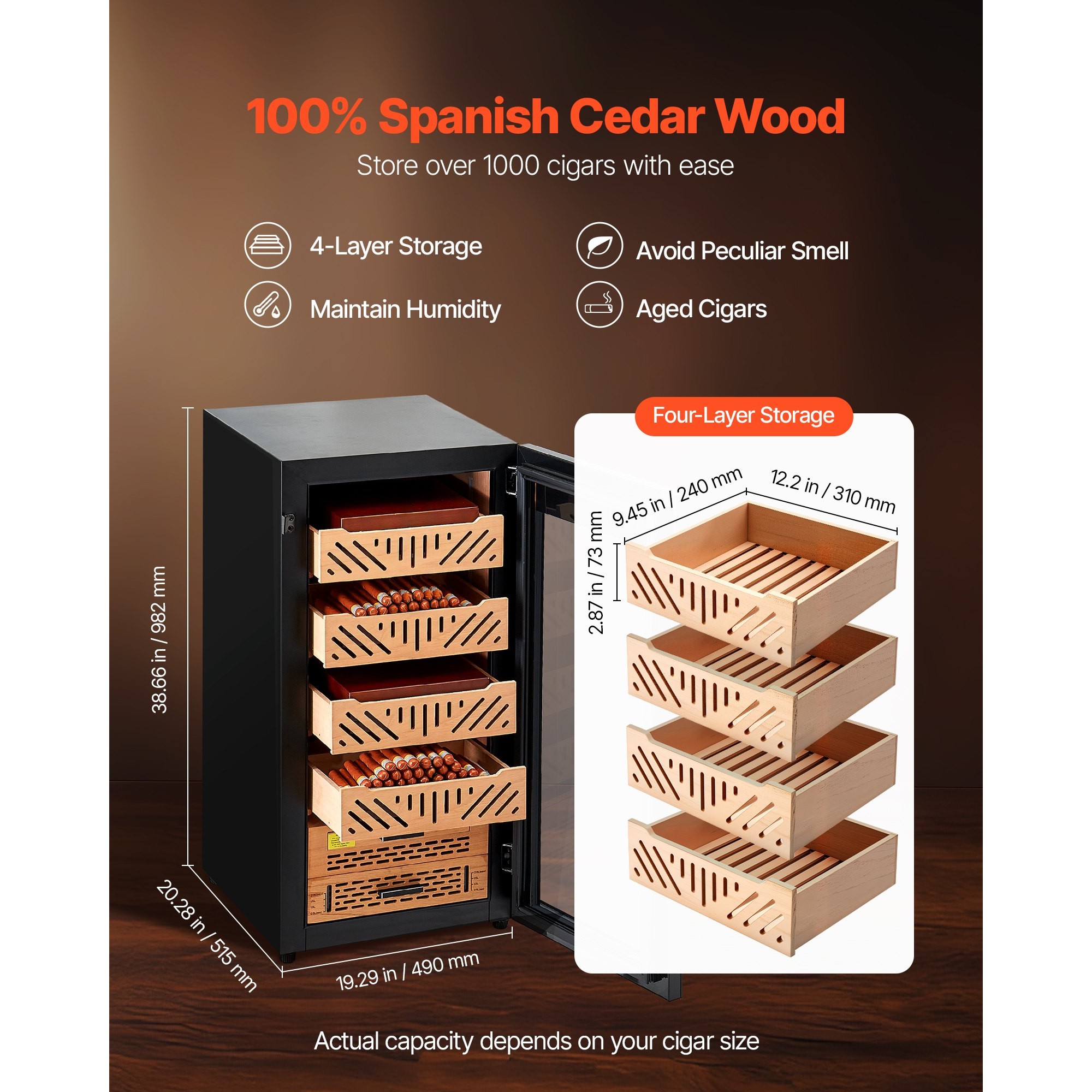 GIVIMO LW108GIVSS3936 humidors - View #6