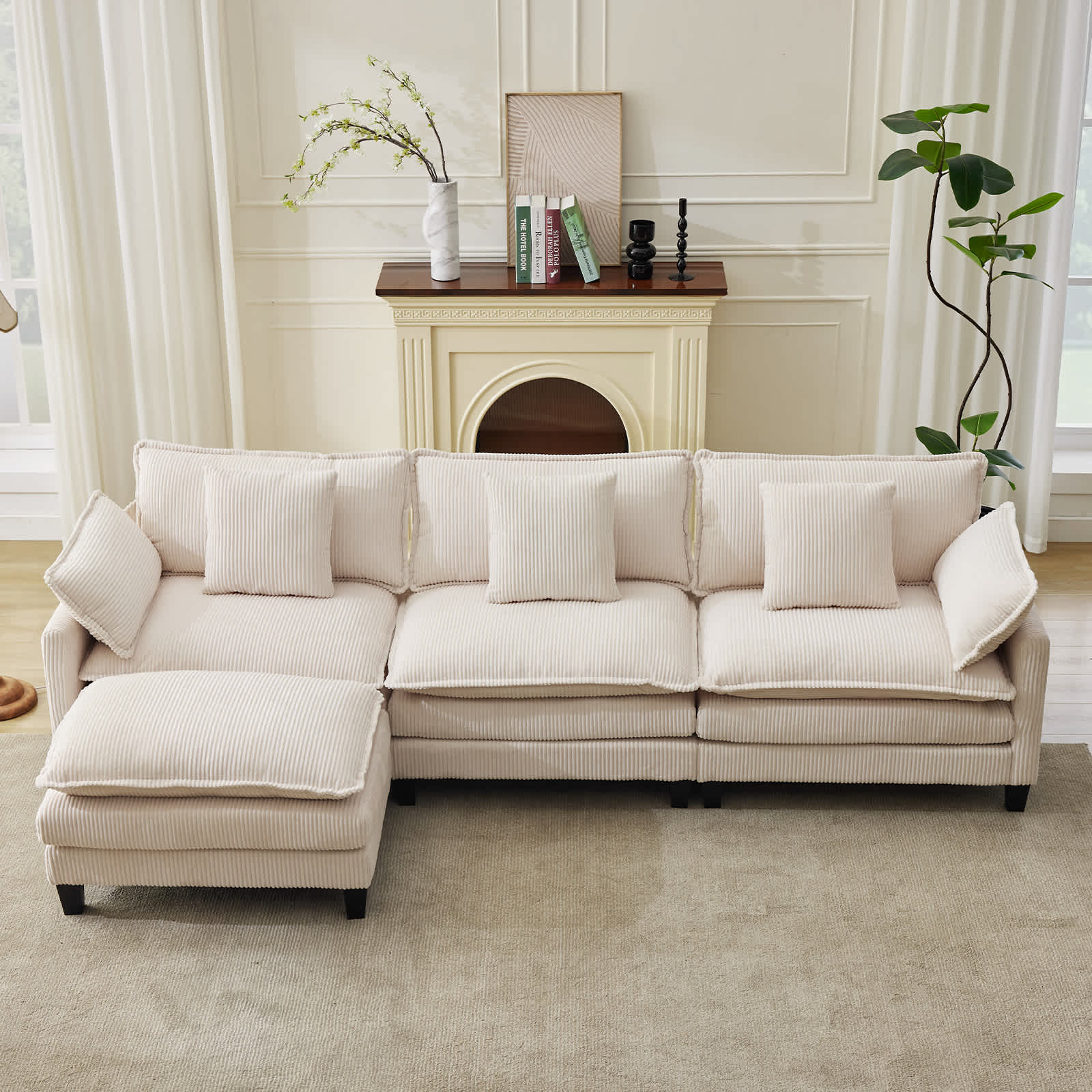 Qeetex SUN-VNN-334DERLT Sofas-Loveseats - View #3