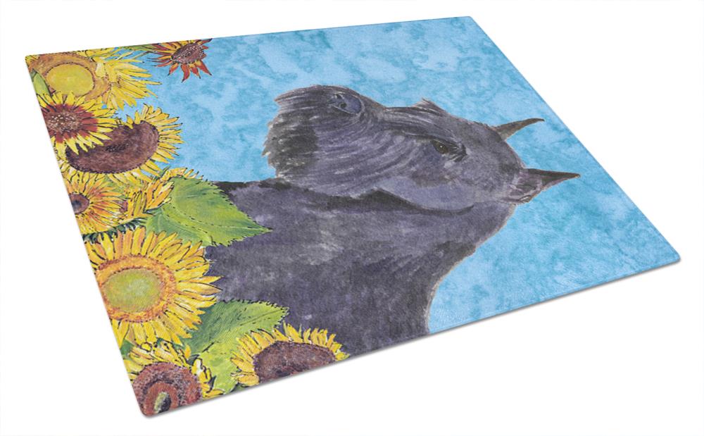 Caroline's Treasures SS4156LCB 11.25-in L x 15.75-in W Glass Cutting Board