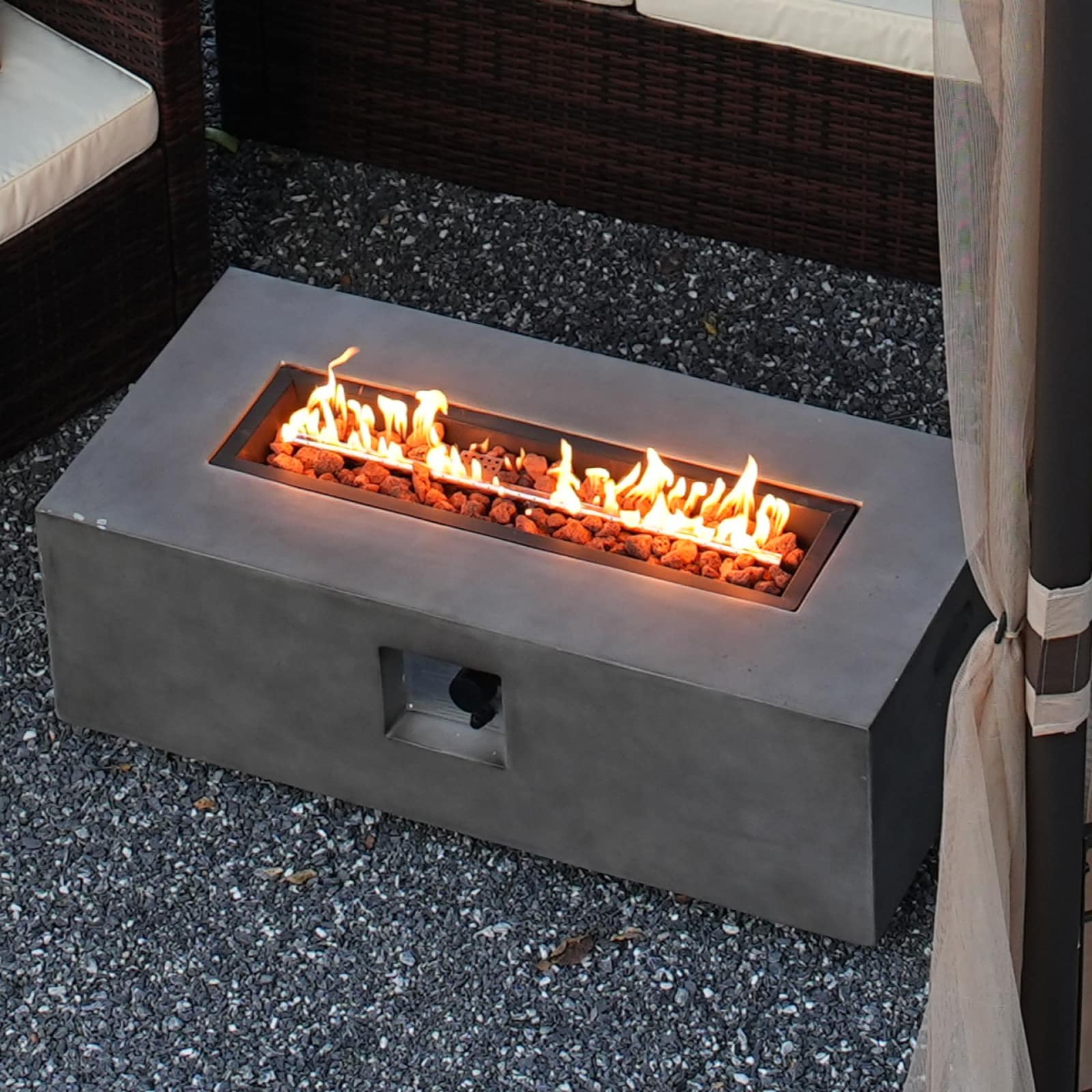 Deko Living Metal Wood Burner Fireplace, COB10501