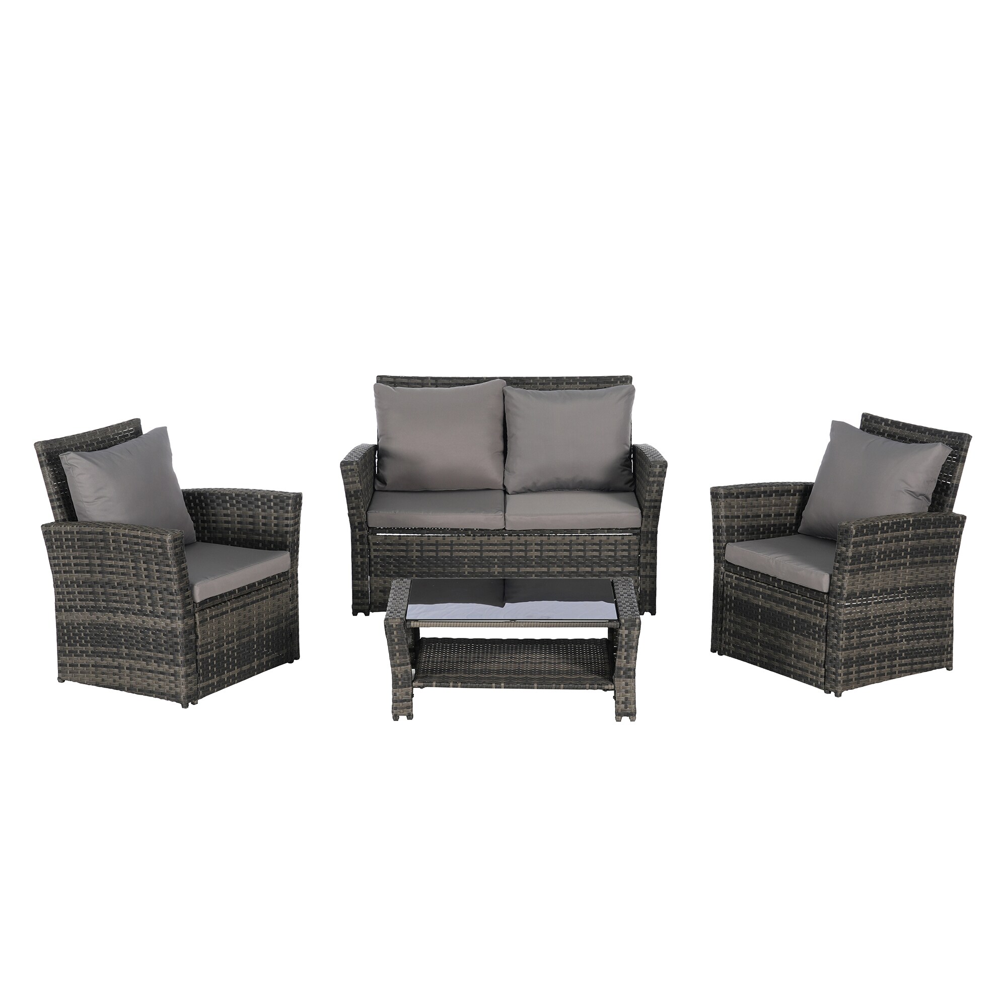 SINOFURN SYB670027DG Patio-Conversation-Sets - View #5