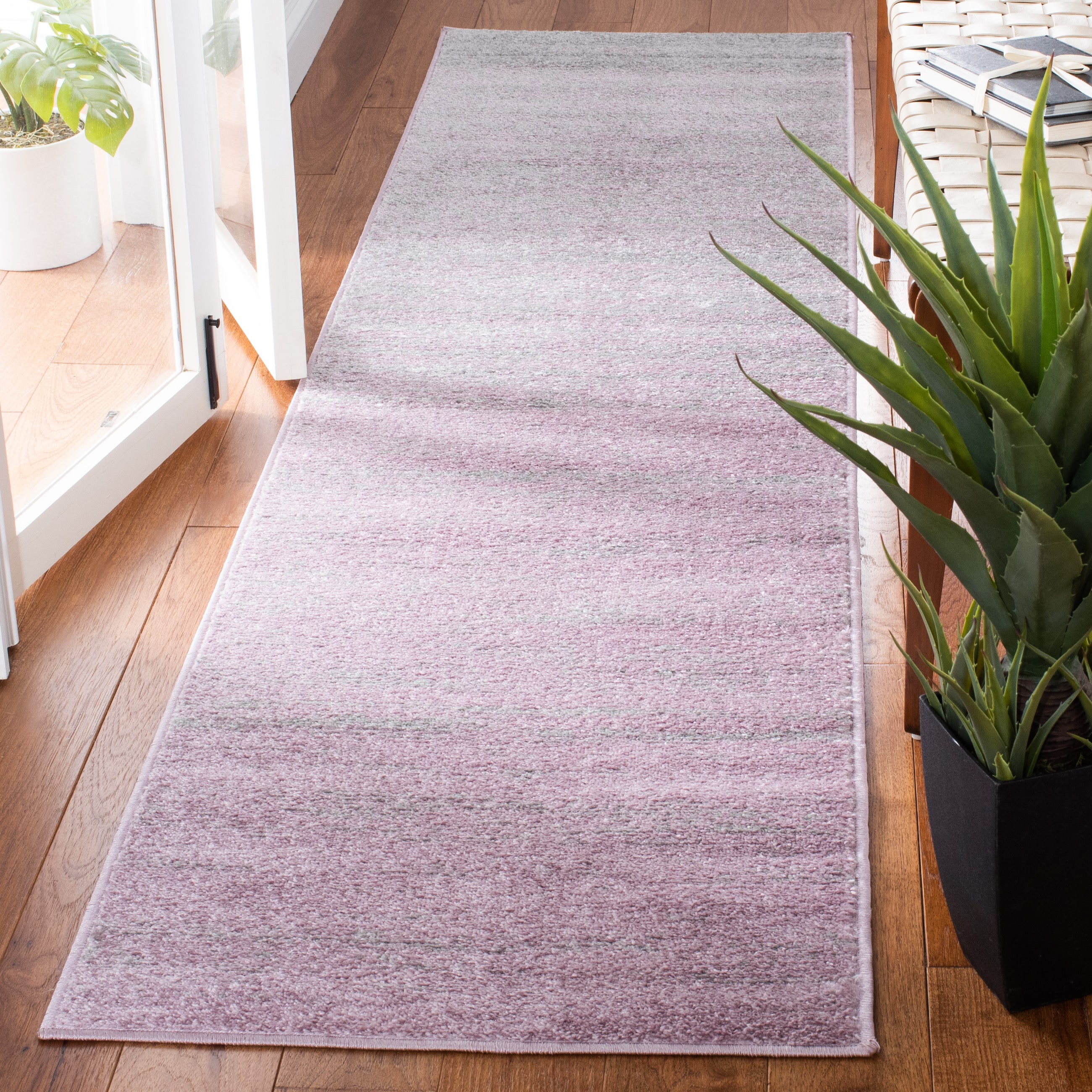Safavieh ADR113V-29 Adirondack 113V Purple Green Contemporary Runner 2ft-2-in x 9ft Rug