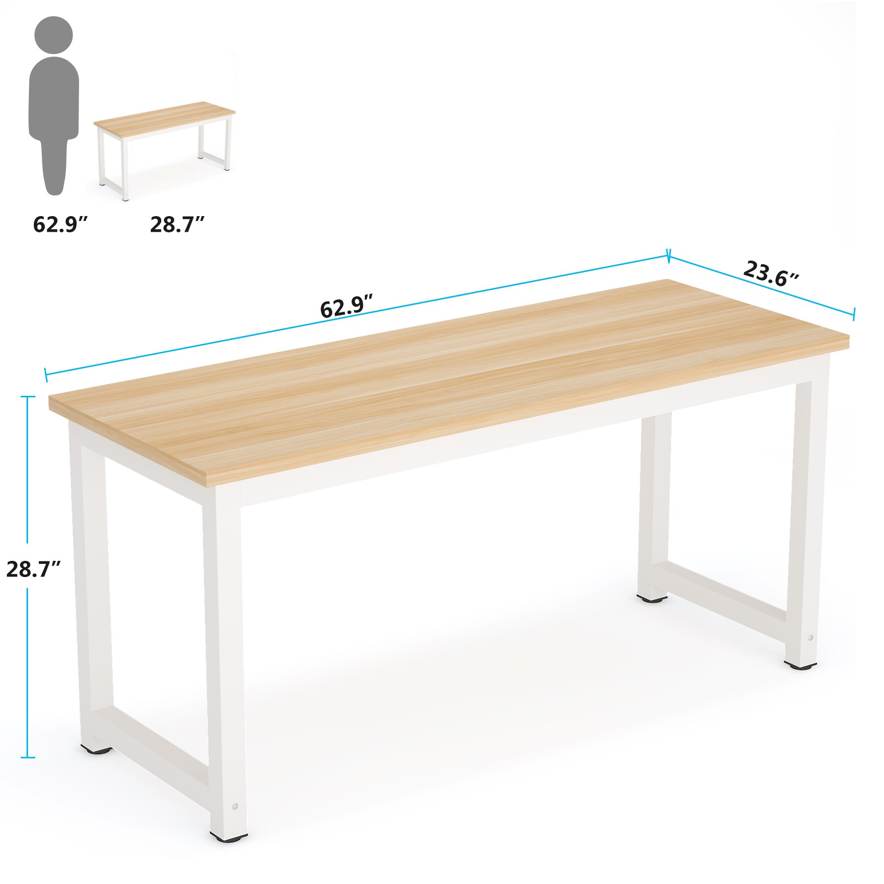 Tribesigns LWOYJL-1249YY desks - View #3