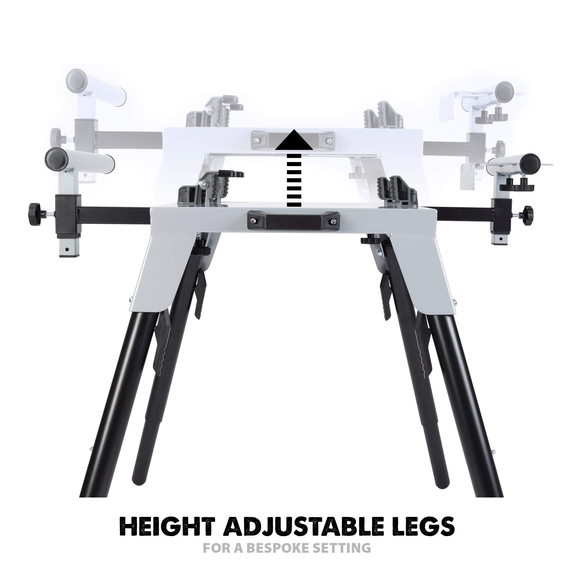 Wudkey L4-FL6T0D Miter-Saw-Stands - View #2
