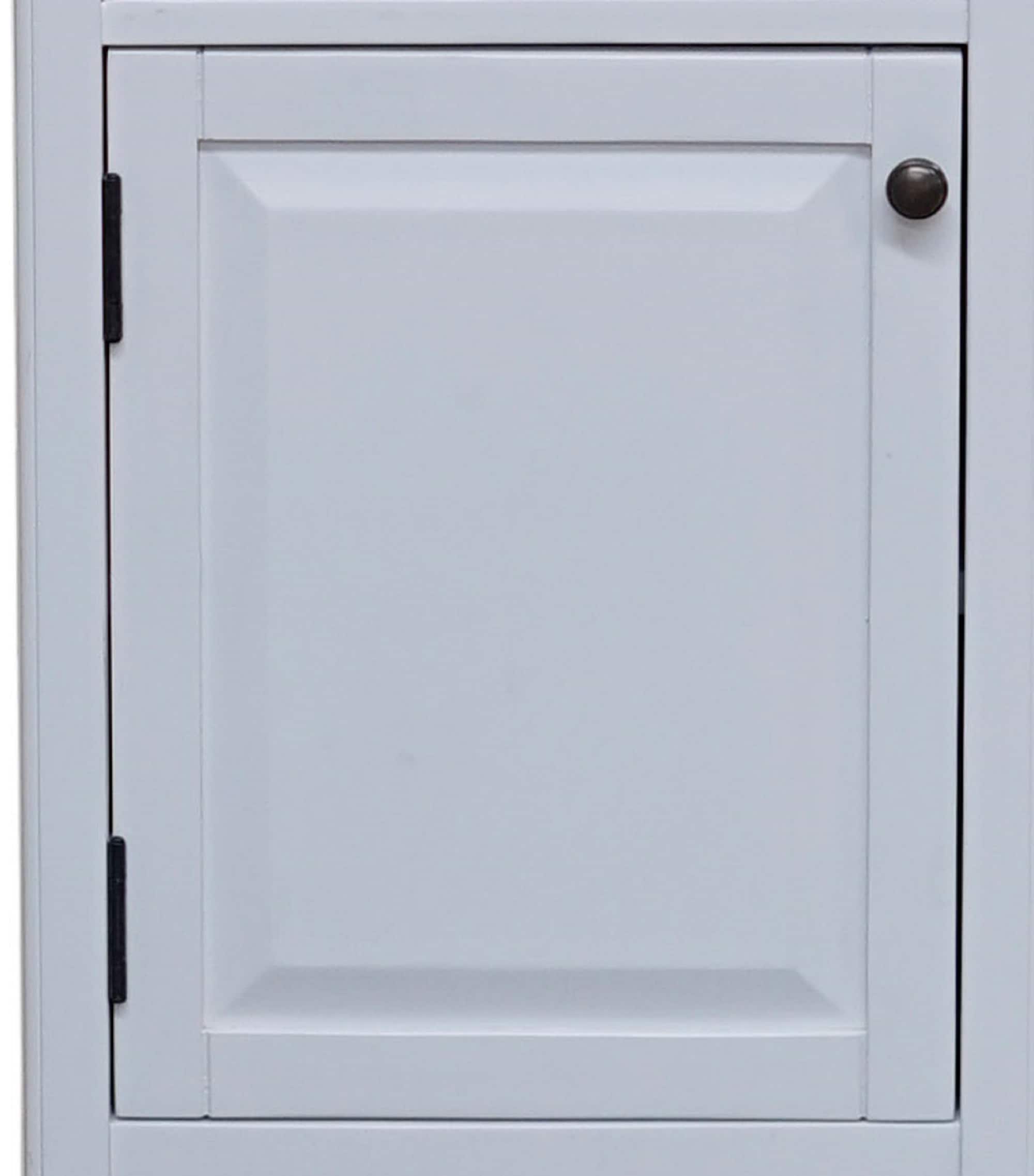 Alaterre Furniture ANVA76WH Linen-Cabinets - View #4