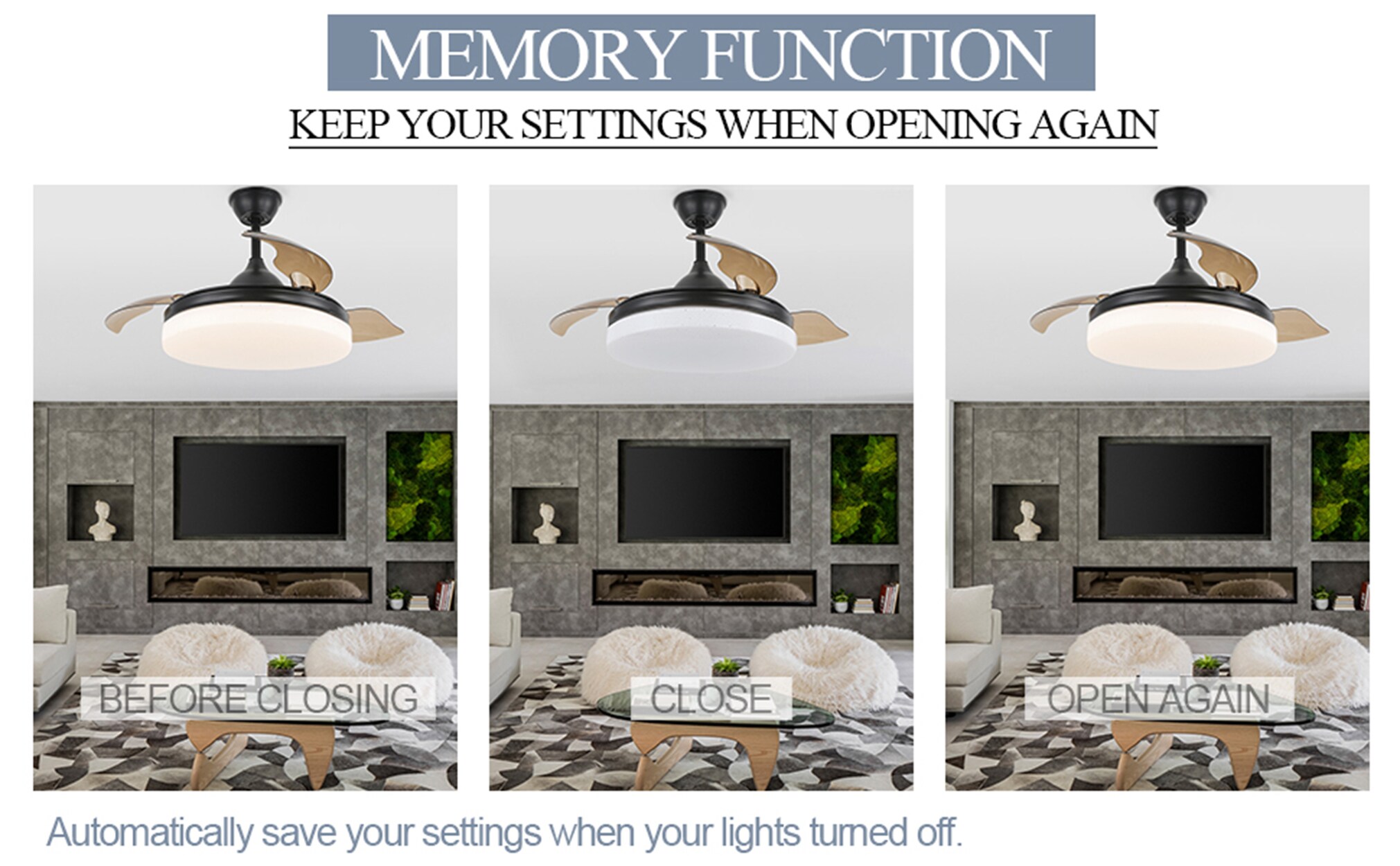 Oaks Decor DC4263-B Ceiling-Fans - View #5