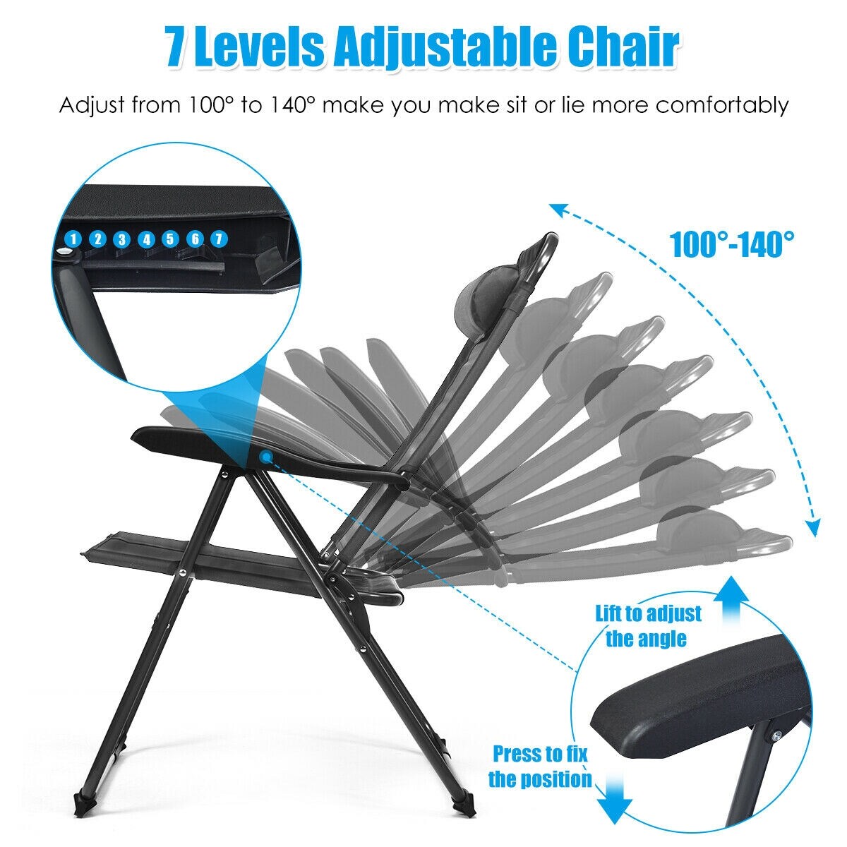 Forclover HBV-270GR-2 Patio-Chairs - View #8