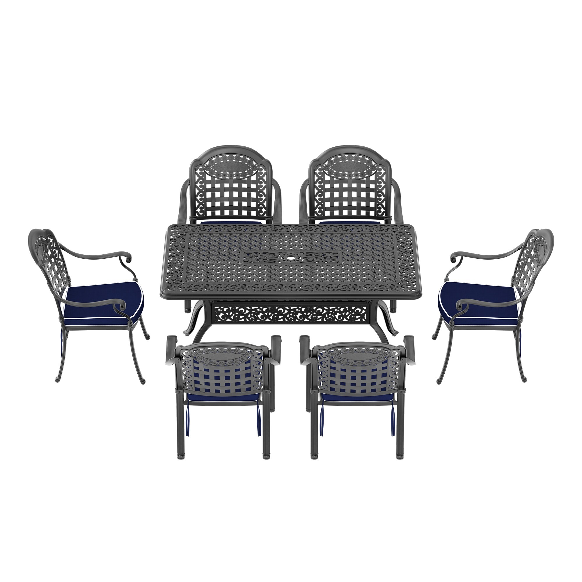 nicesure SLBK6012CZ6A1051RC Patio-Dining-Sets - View #3