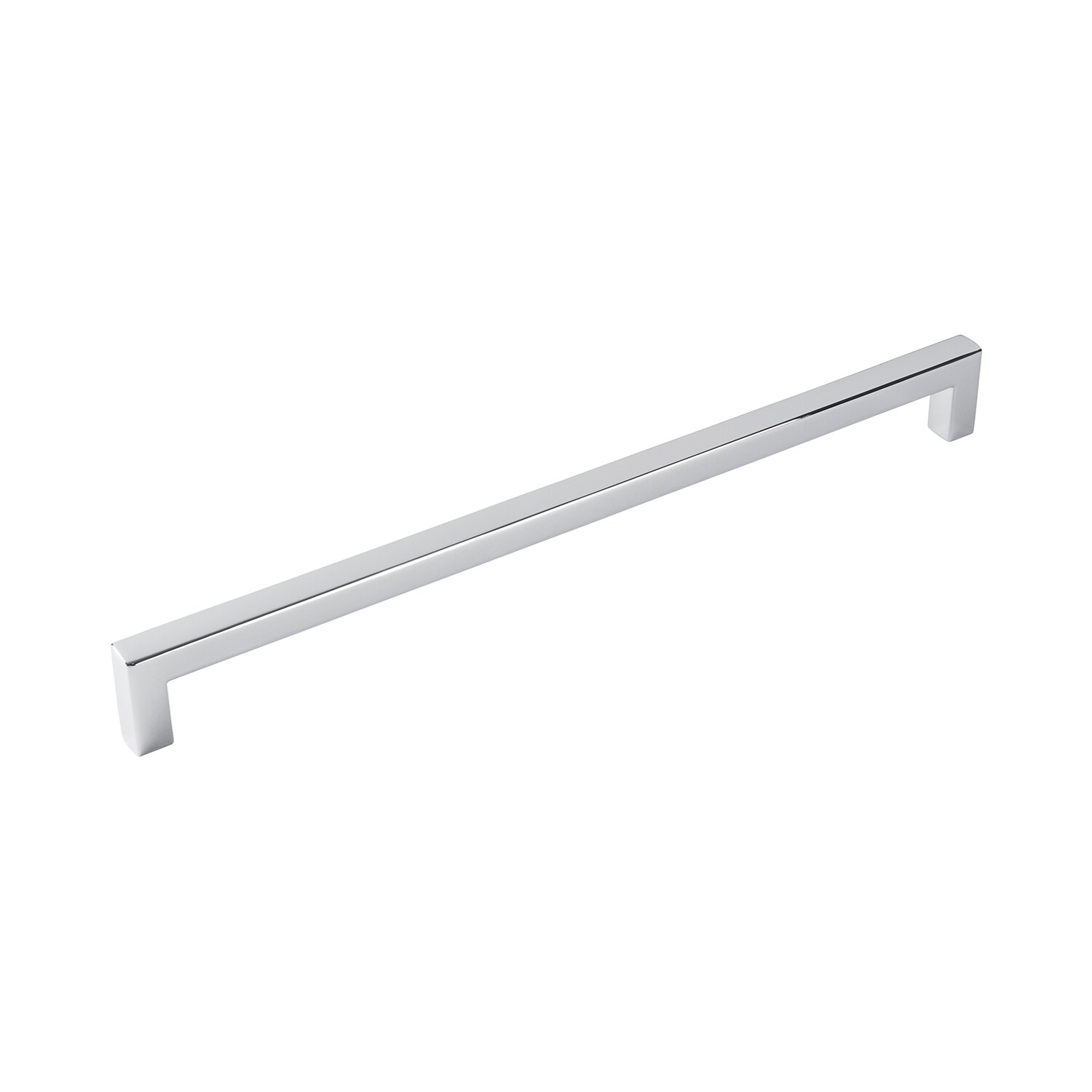 Belwith - Coventry 18-in , 457mm Center to Center Chrome Rectangular Bar Appliance Pull