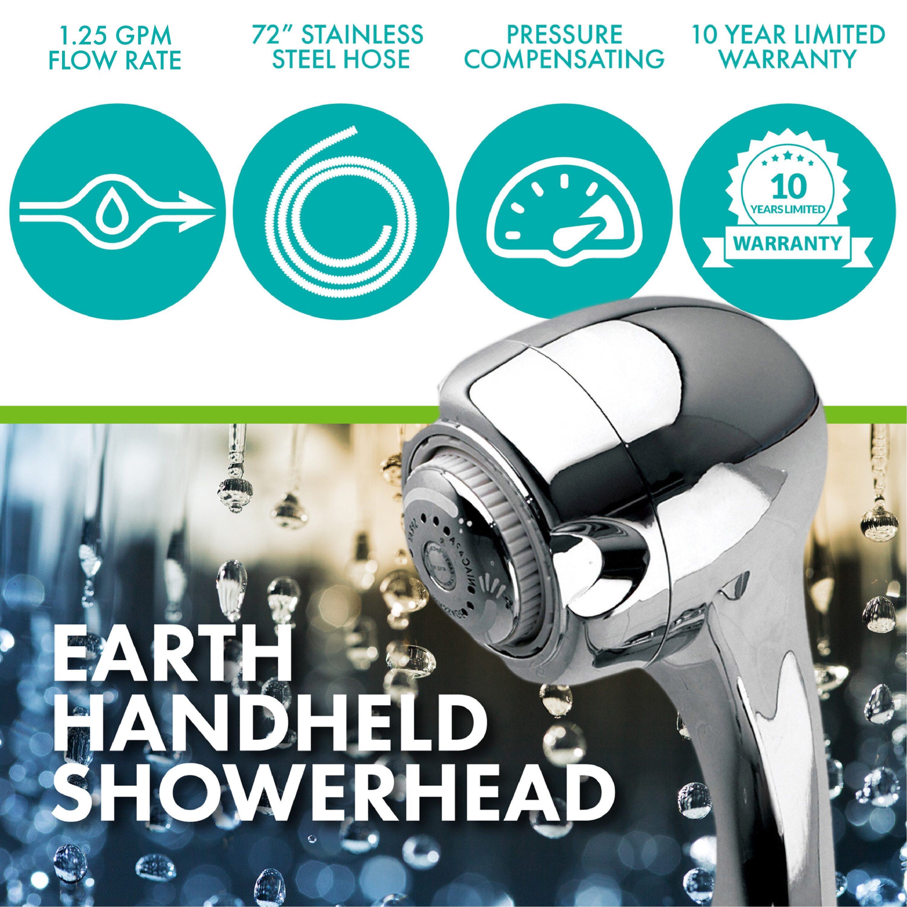 Niagara Conservation N2942CH Fixed-Showerhead - View #2