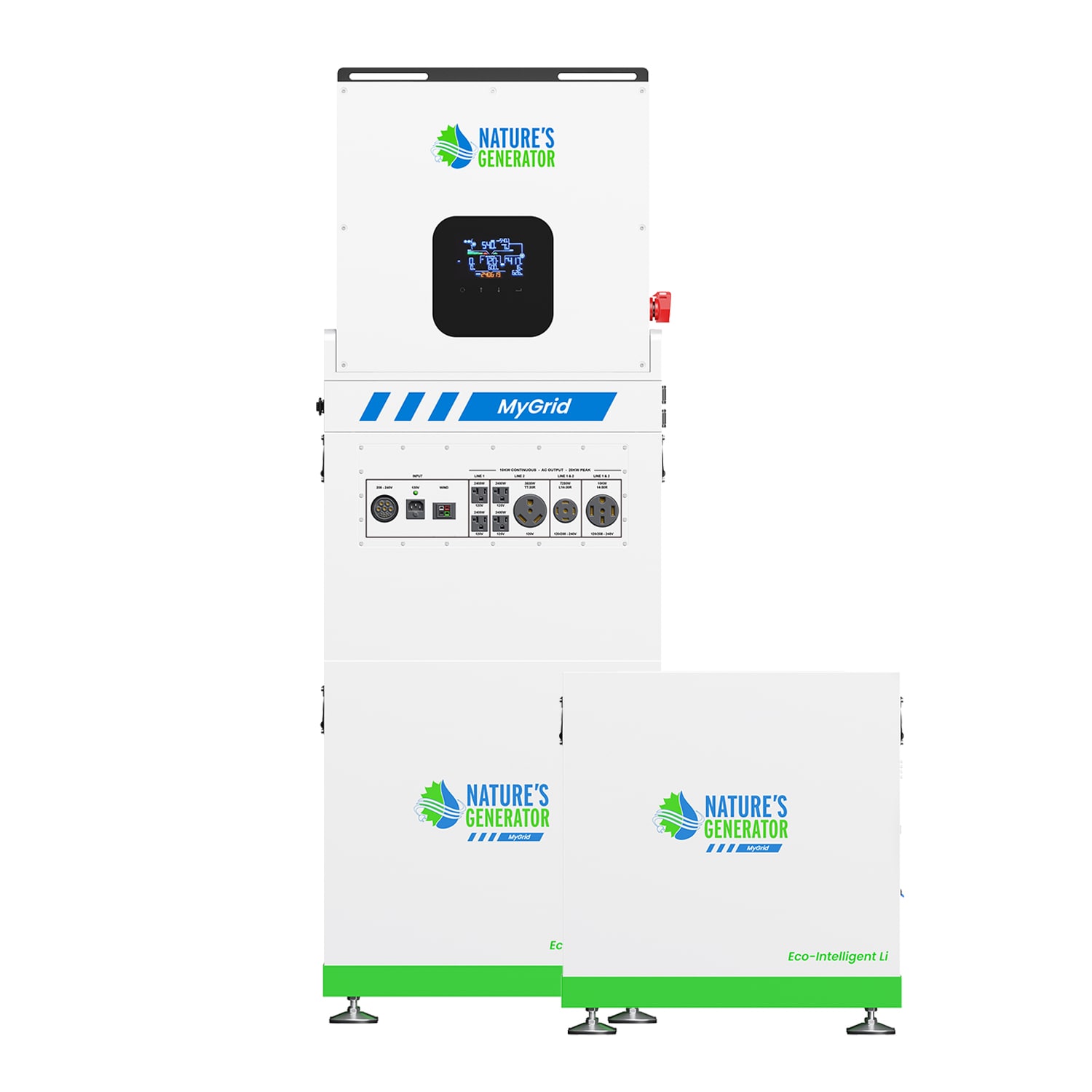NATURE'S GENERATOR 10000-Watt Off-Grid Inverter #NGMGTNB2