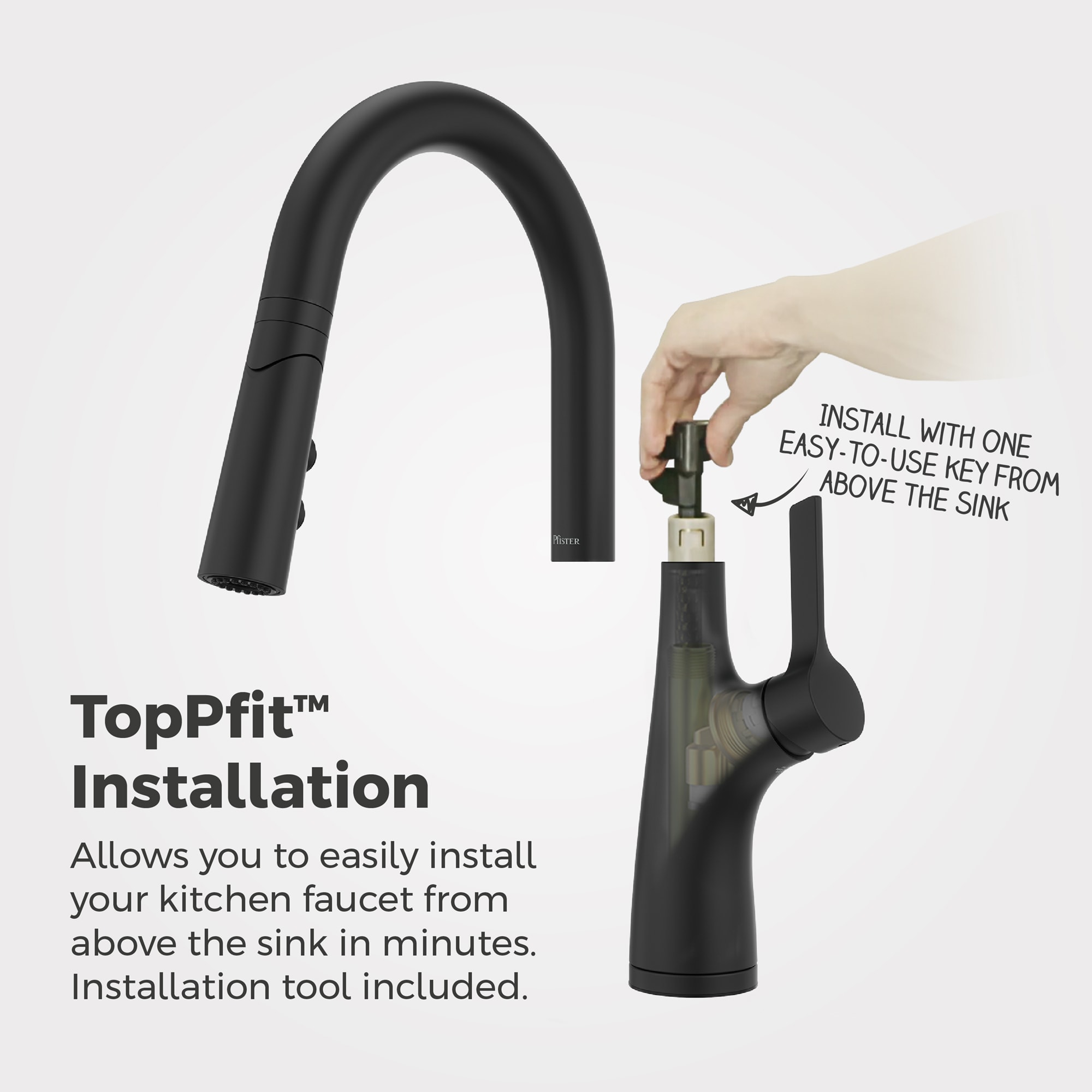 Pfister F-529-7CLOSDB Kitchen-Faucets - View #6