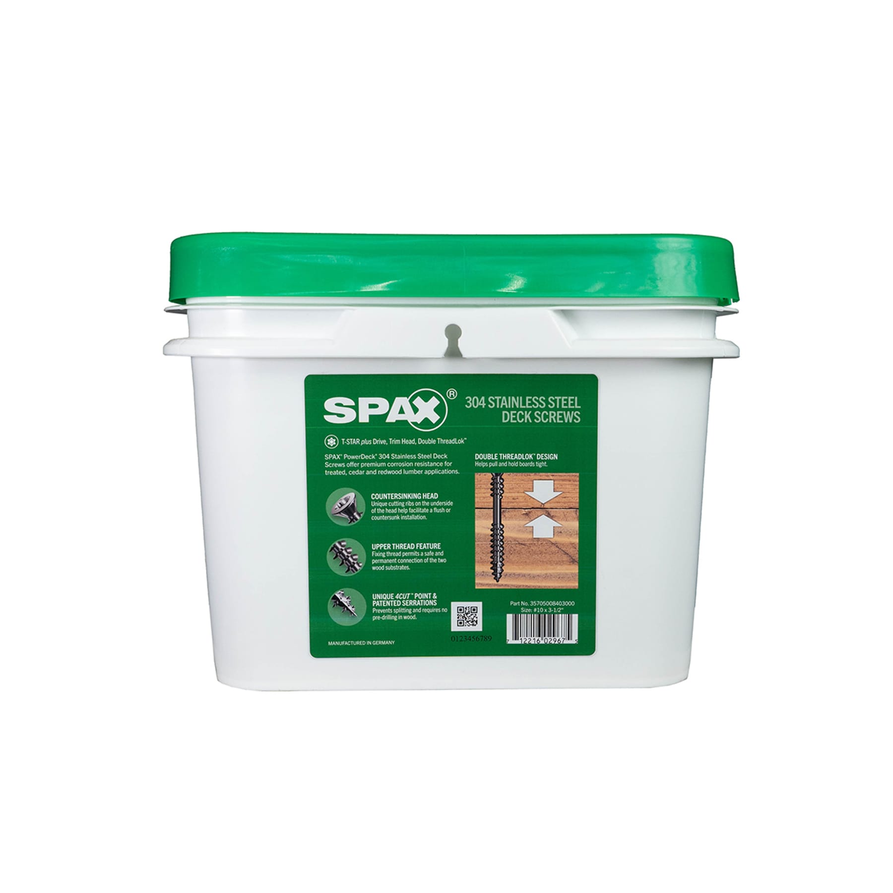 SPAX #8 x 3/4-in Zinc-Plated Multi-Material SPAX Multi-Purpose
