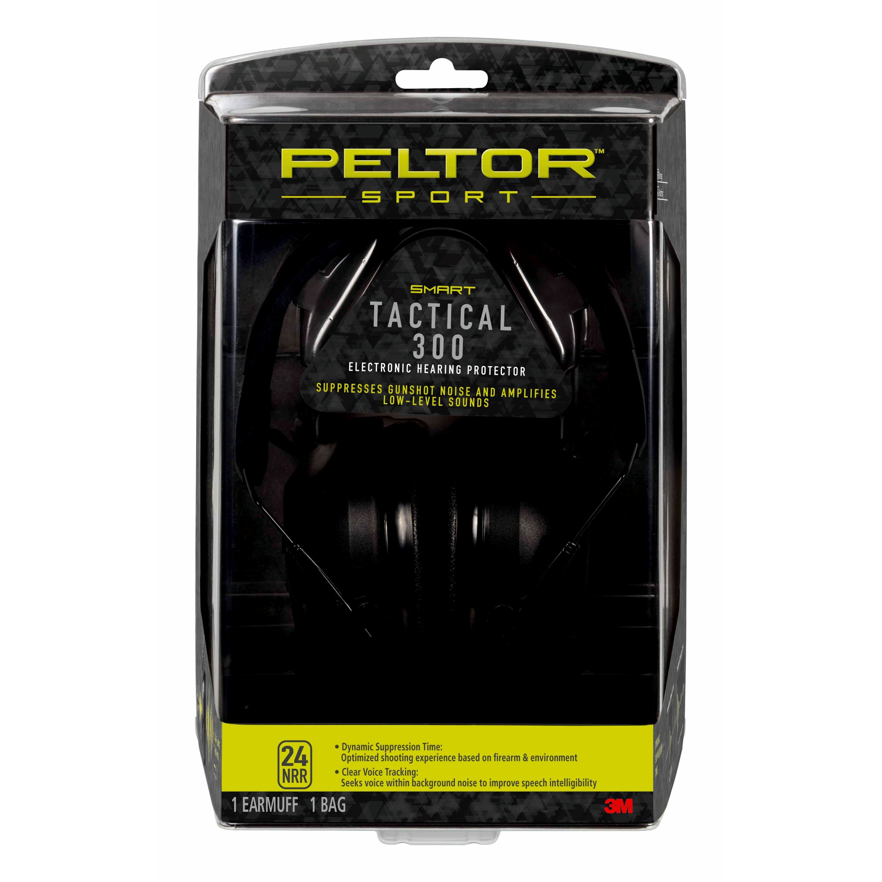 Peltor Sport Tactical 2024 300 Smart Electronic Hearing Protection 3M