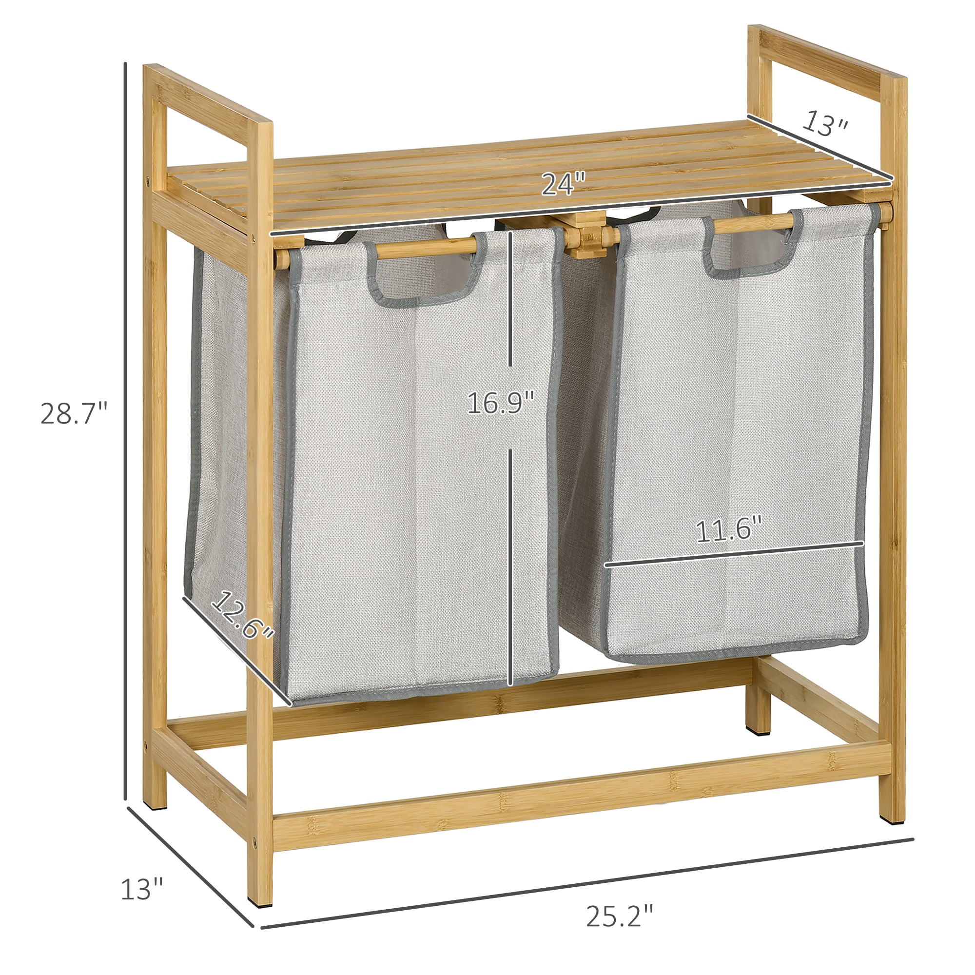 Mondawe MDWZHE934117 Hamper-Baskets - View #3